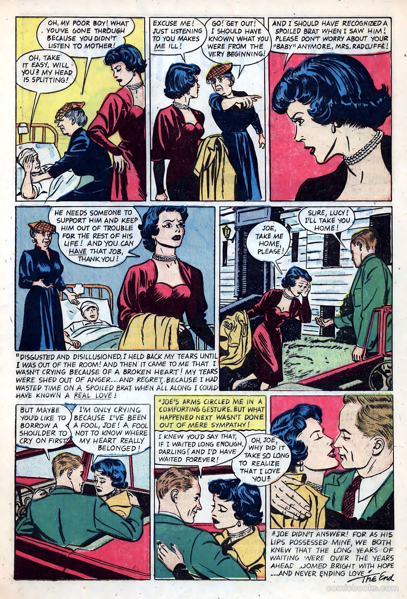 Best Romance #7 (1952) — page 21 of 36