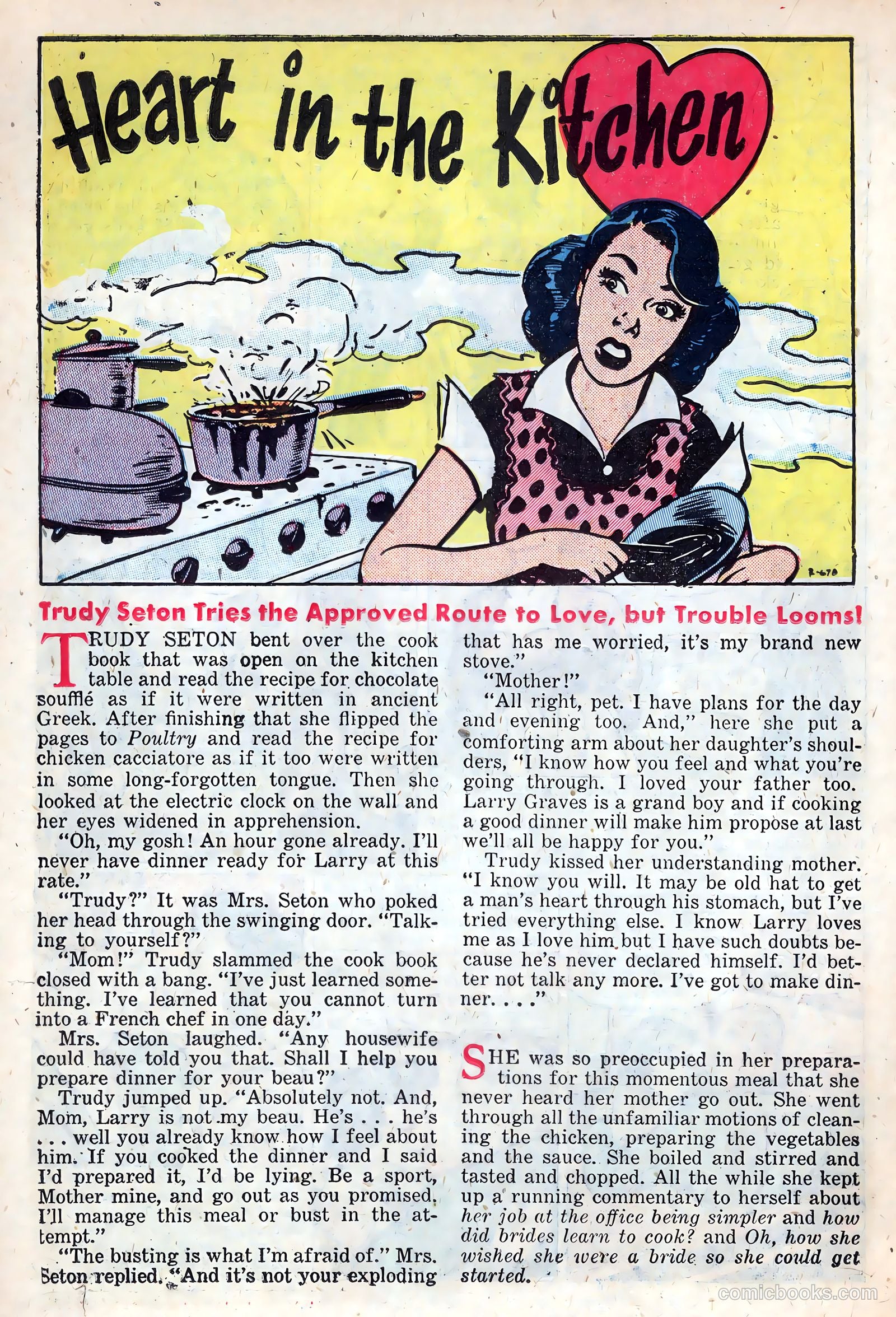 Best Romance #7 (1952) — page 22 of 36