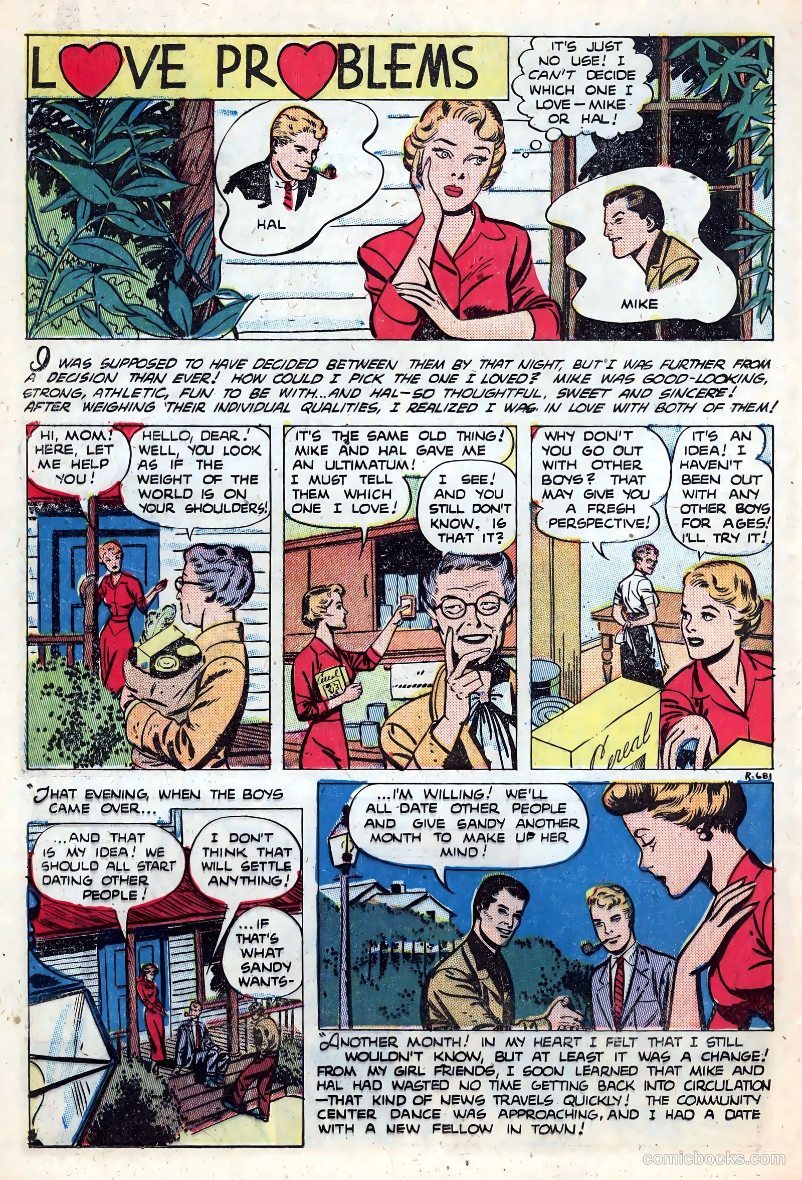 Best Romance #7 (1952) — page 24 of 36