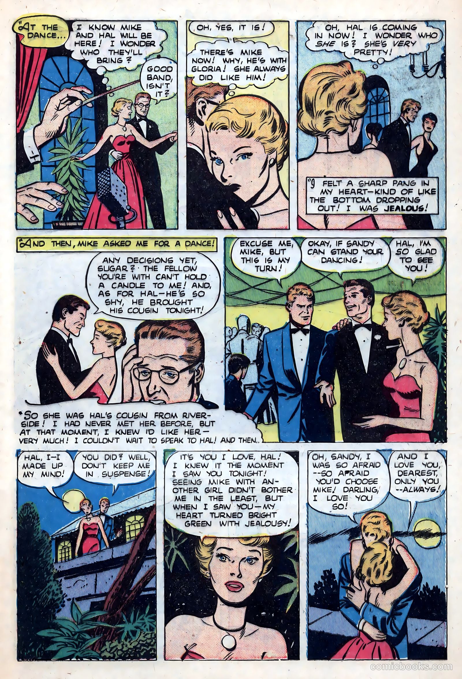 Best Romance #7 (1952) — page 25 of 36
