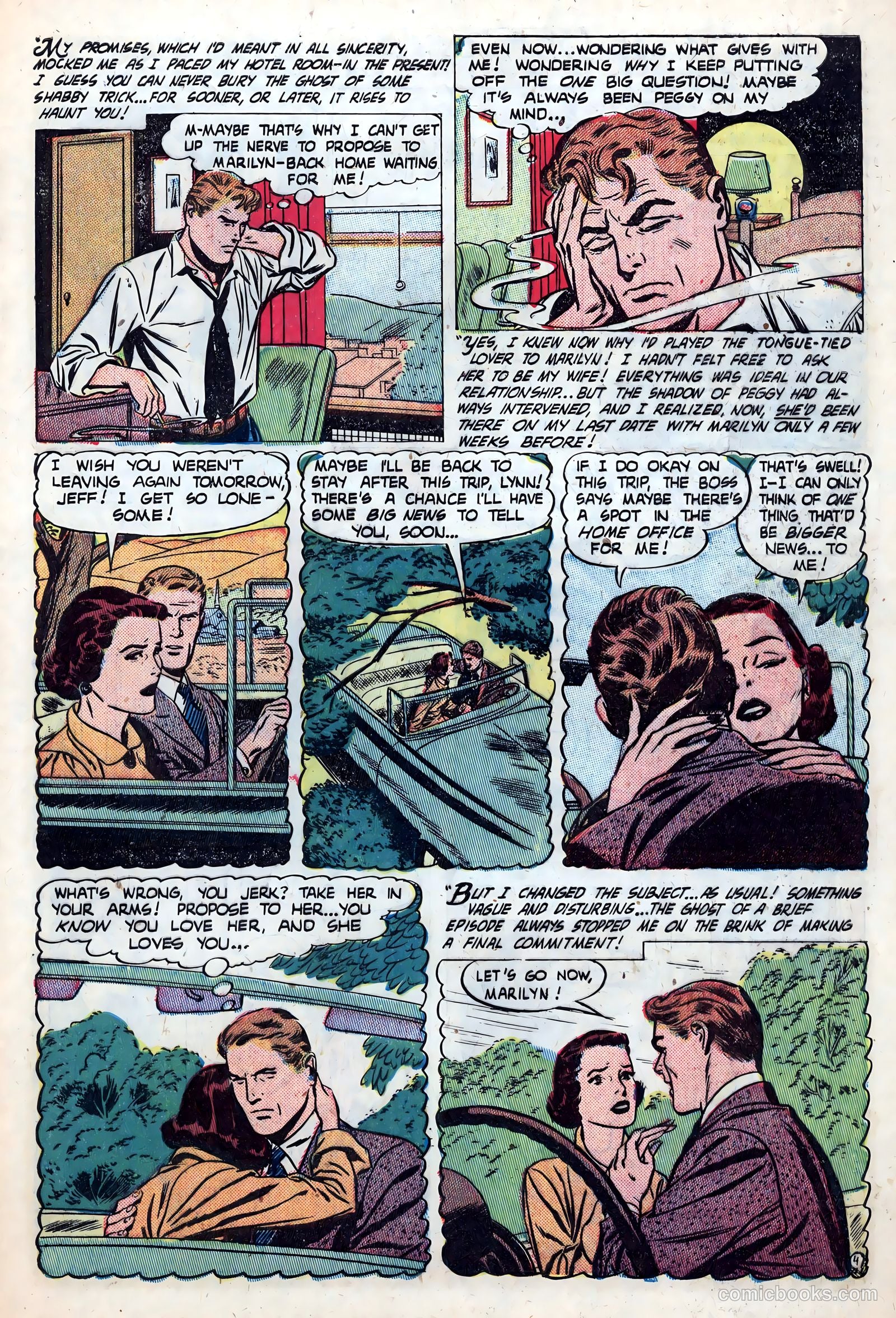 Best Romance #7 (1952) — page 29 of 36