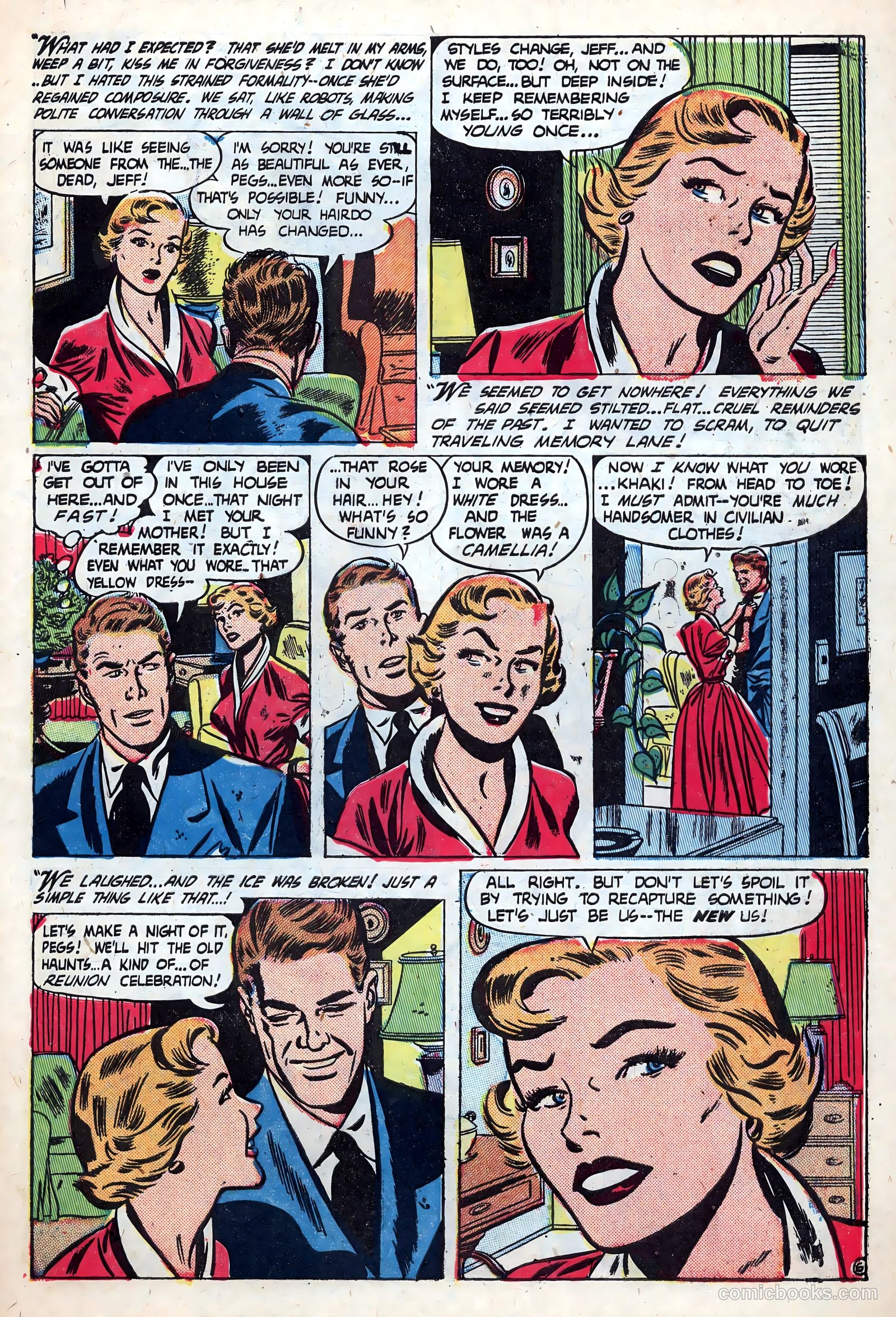 Best Romance #7 (1952) — page 31 of 36