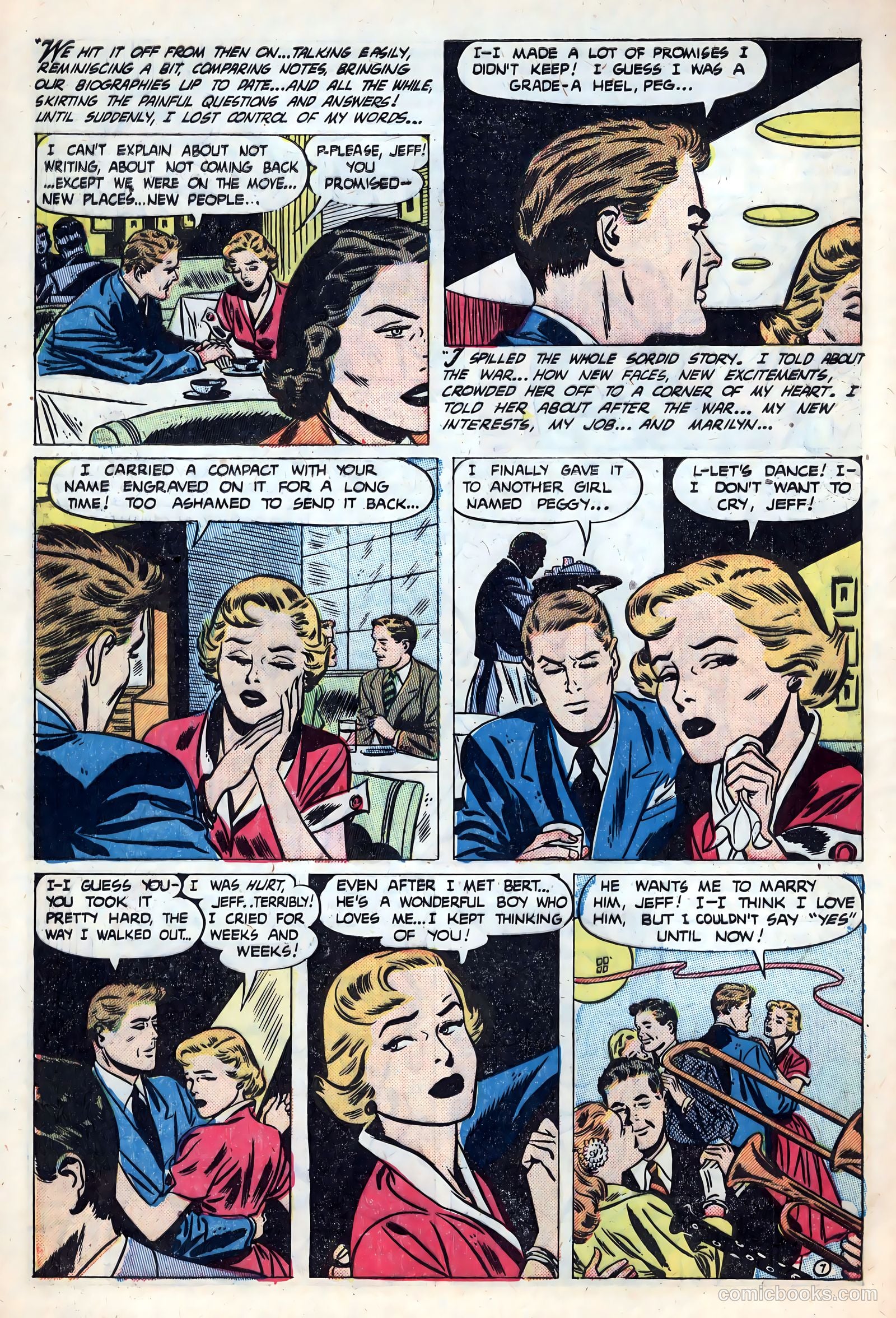Best Romance #7 (1952) — page 32 of 36