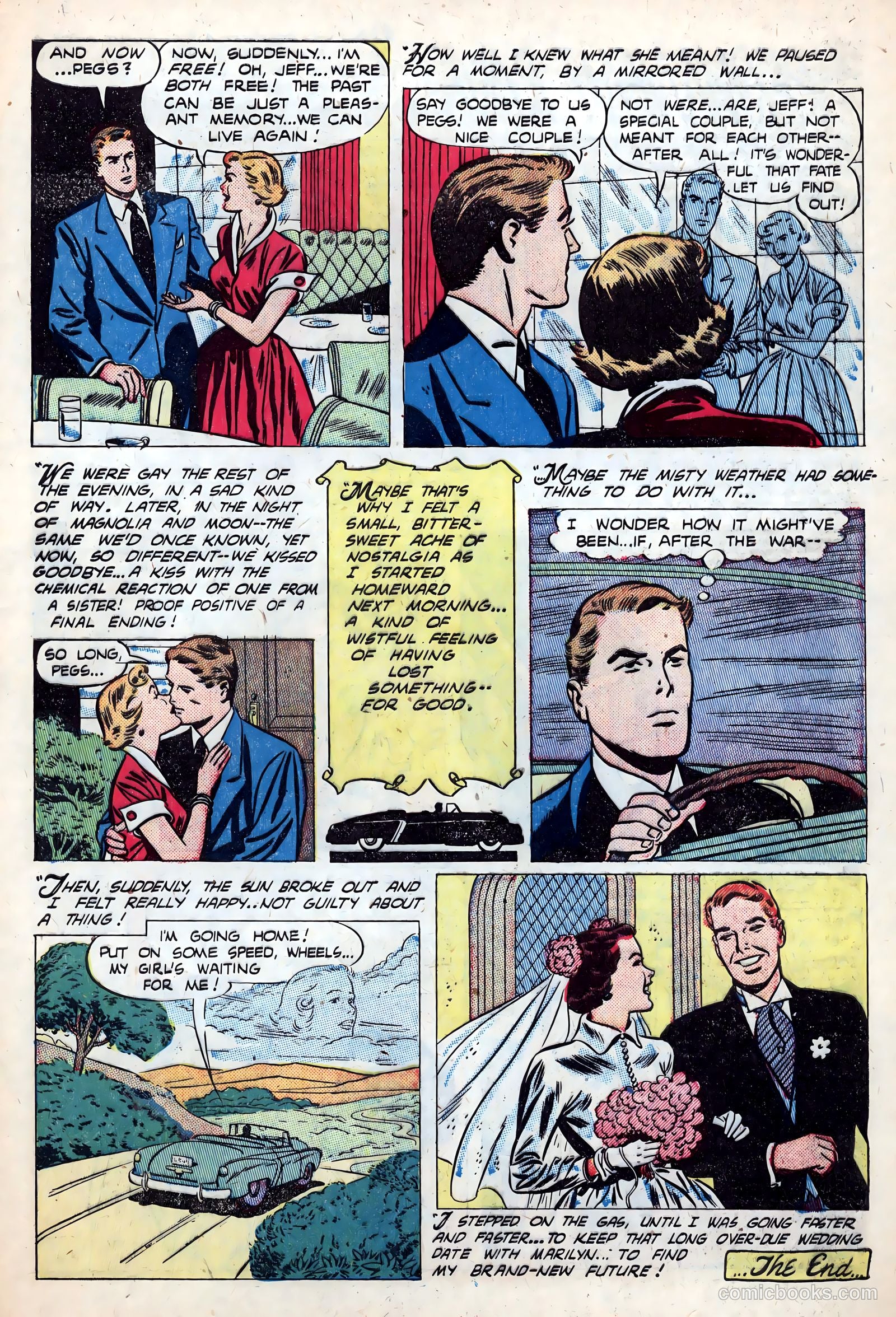 Best Romance #7 (1952) — page 33 of 36