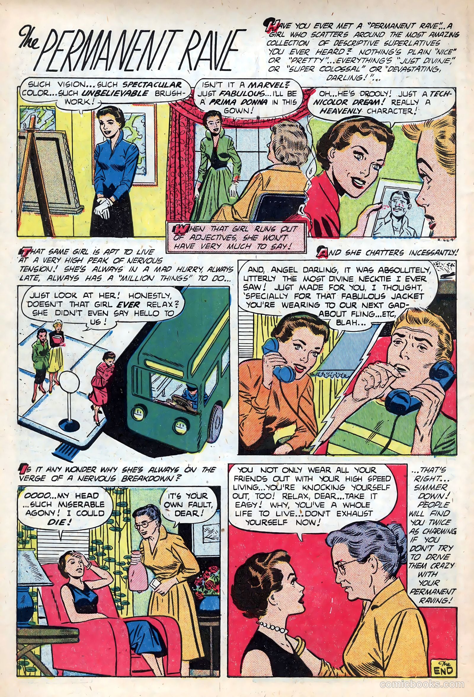 Best Romance #7 (1952) — page 34 of 36