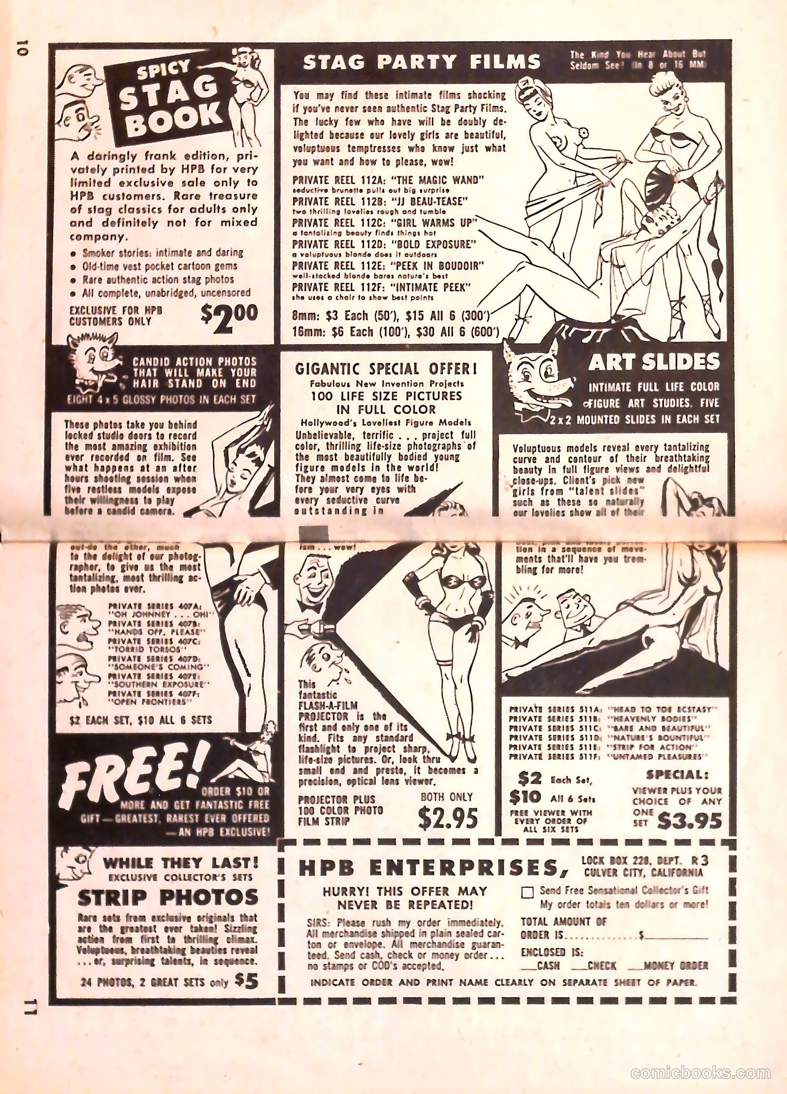 TV Girls and Gags #6 (1955) — page 6 of 51