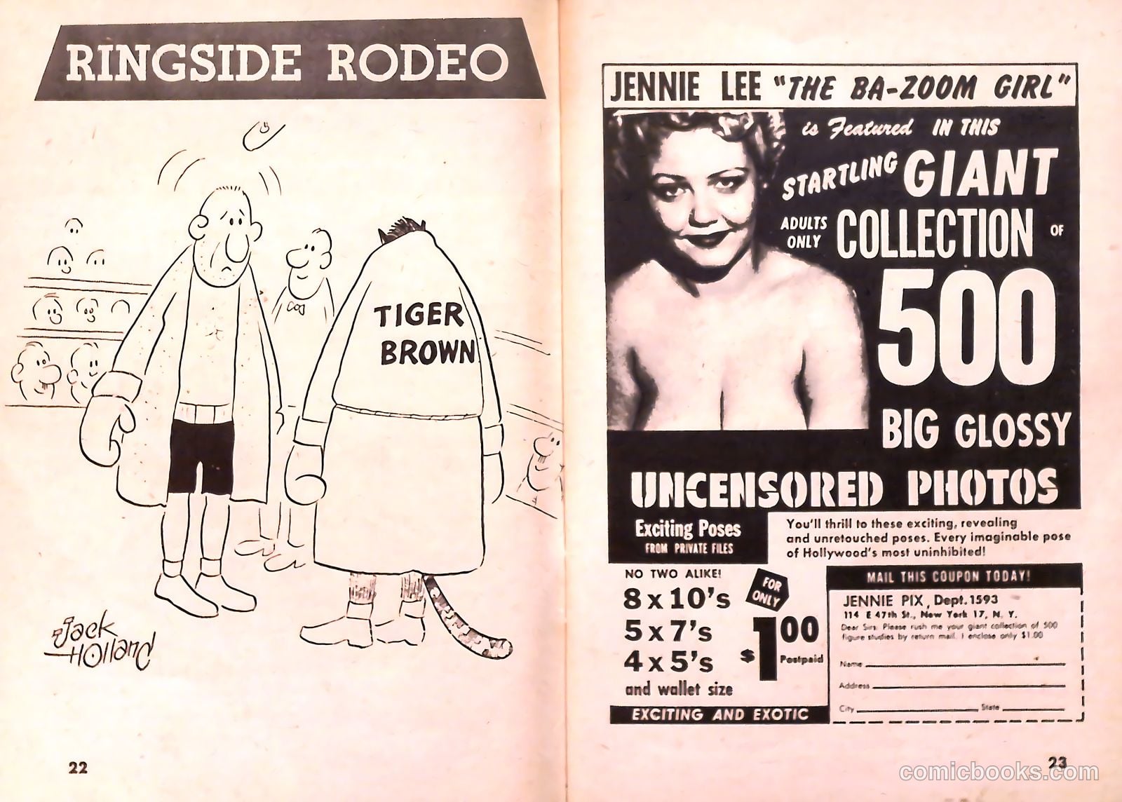 TV Girls and Gags #6 (1955) — page 12 of 51