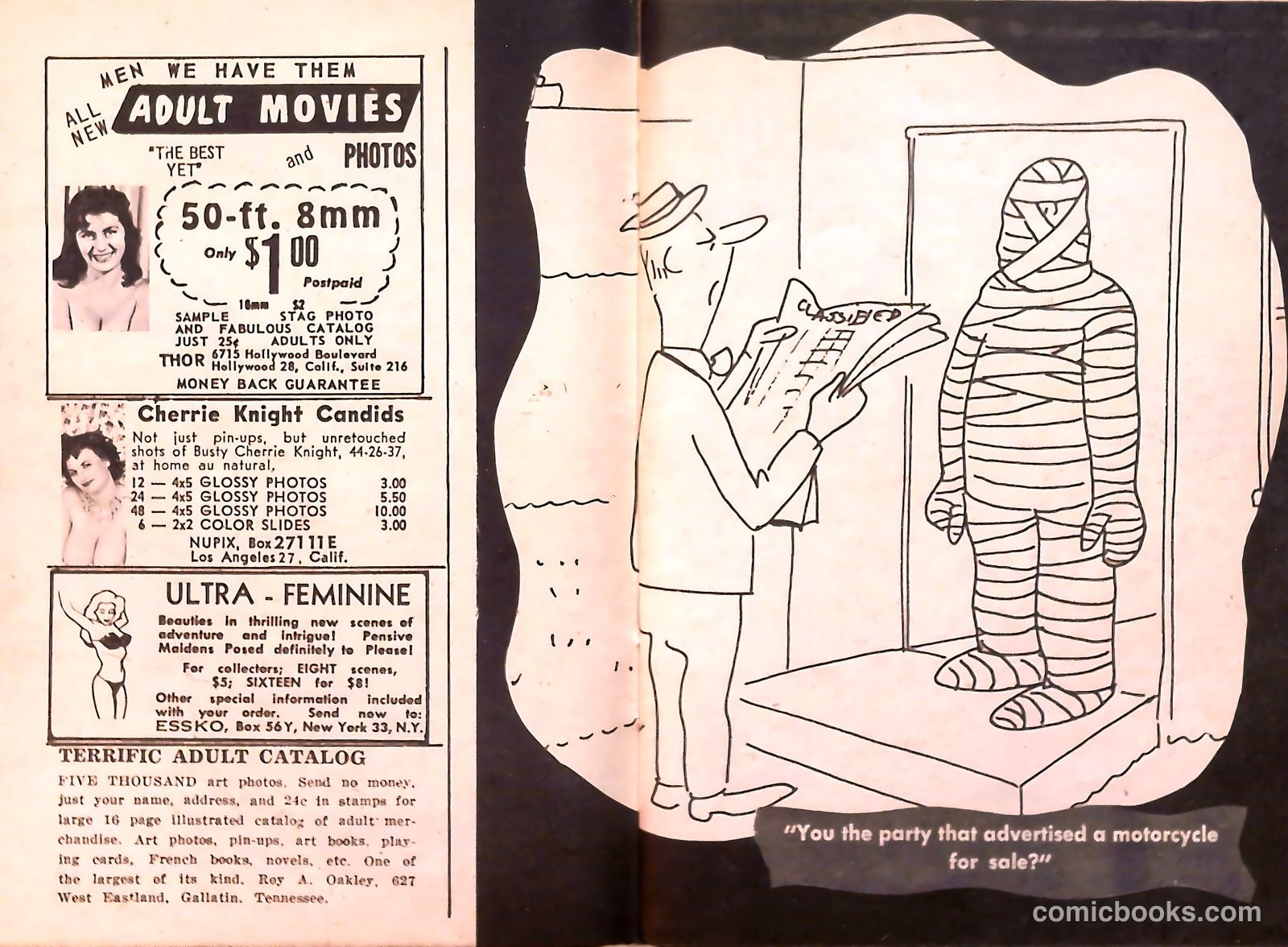 TV Girls and Gags #6 (1955) — page 18 of 51