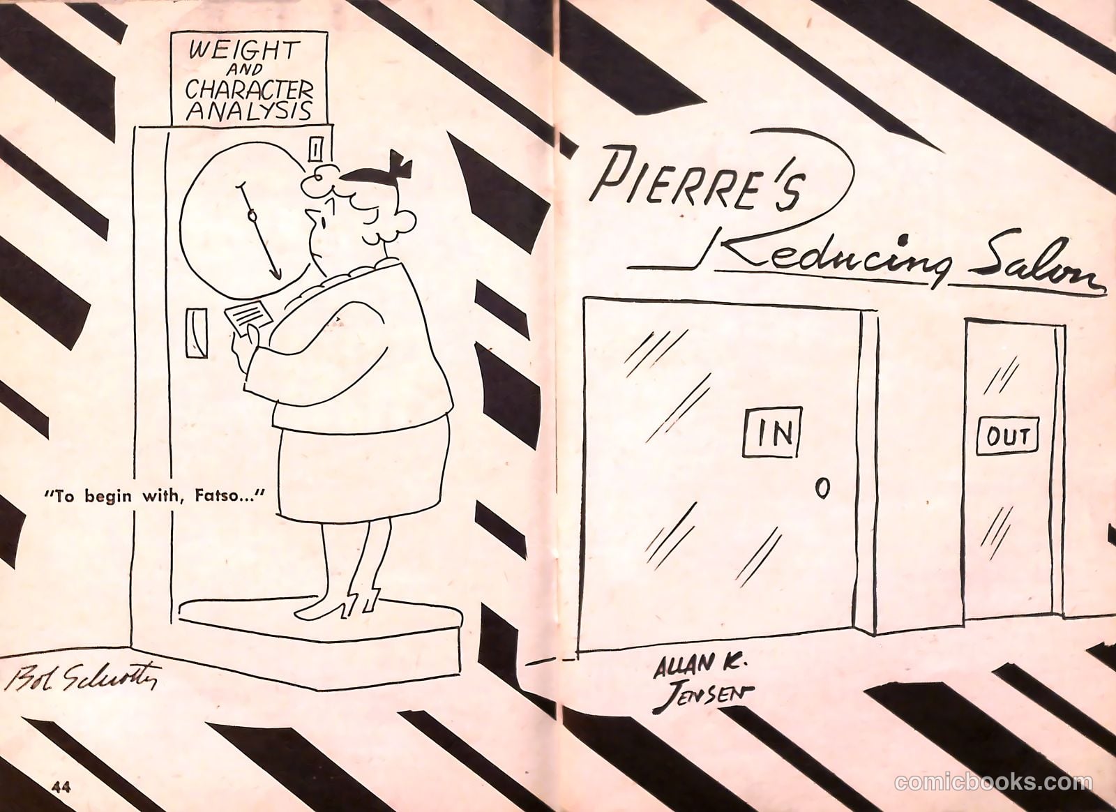 TV Girls and Gags #6 (1955) — page 23 of 51