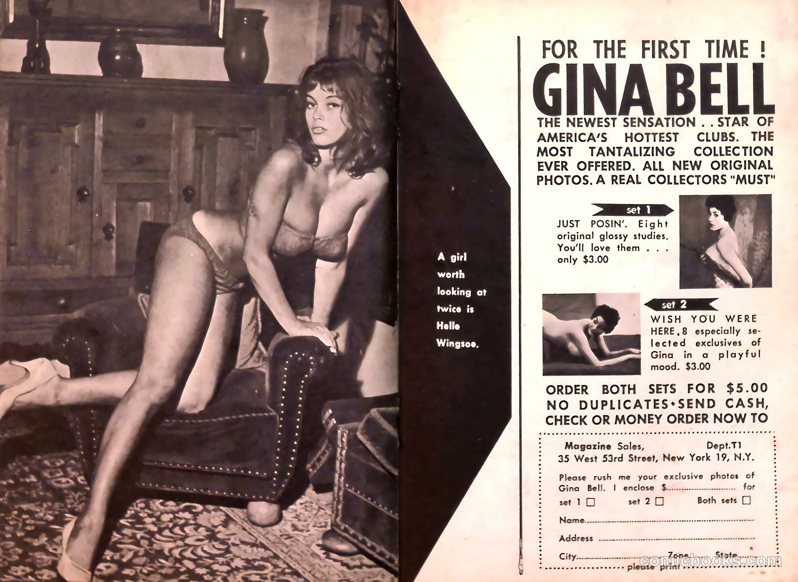 TV Girls and Gags #6 (1955) — page 27 of 51