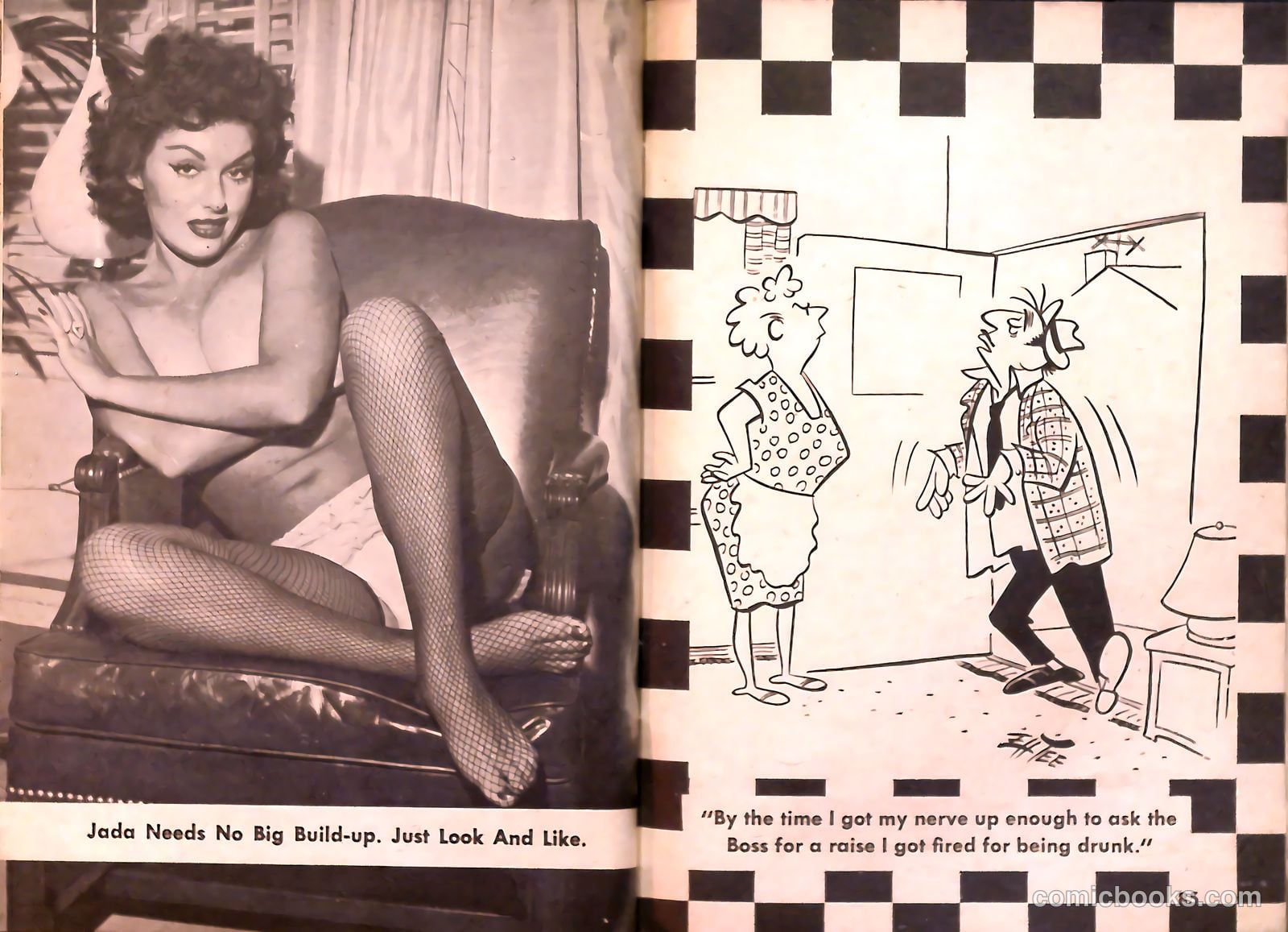 TV Girls and Gags #6 (1955) — page 43 of 51