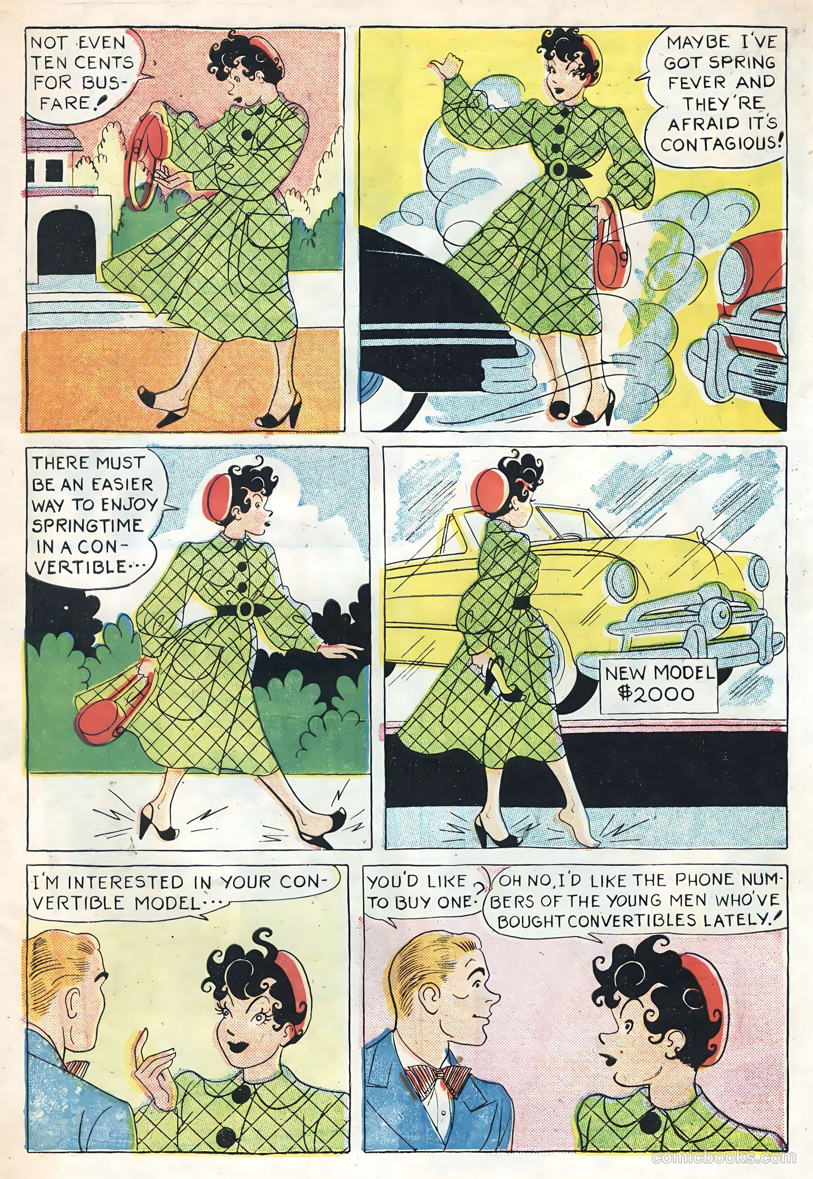 TV Teens #10 (1955) — page 7 of 36