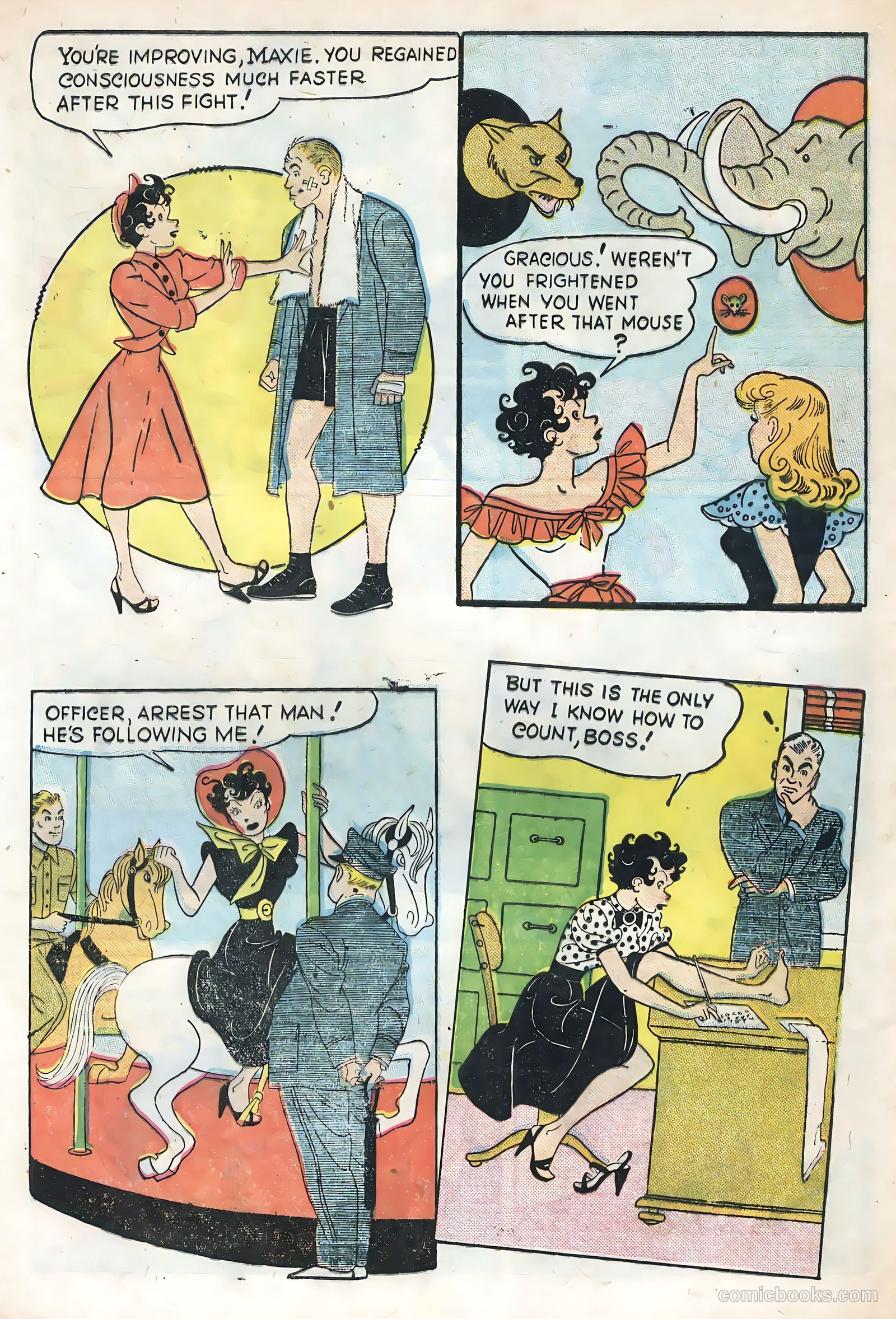 TV Teens #10 (1955) — page 8 of 36