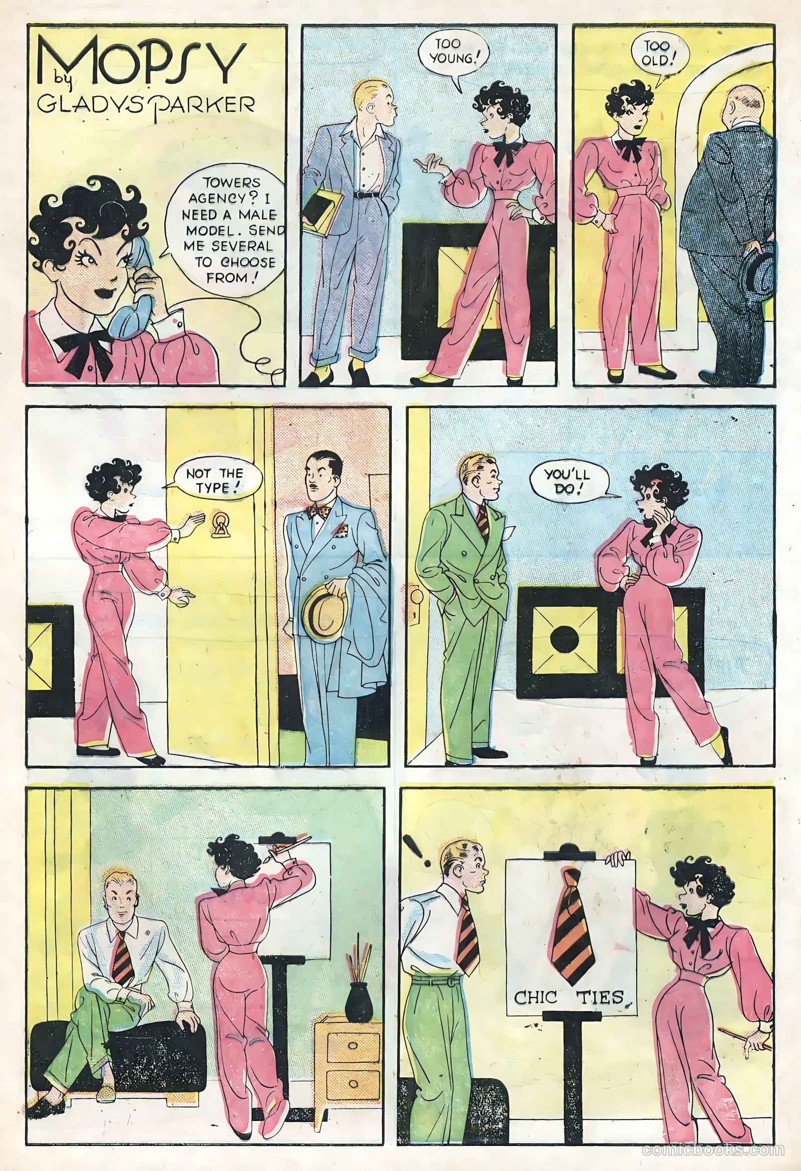 TV Teens #10 (1955) — page 9 of 36