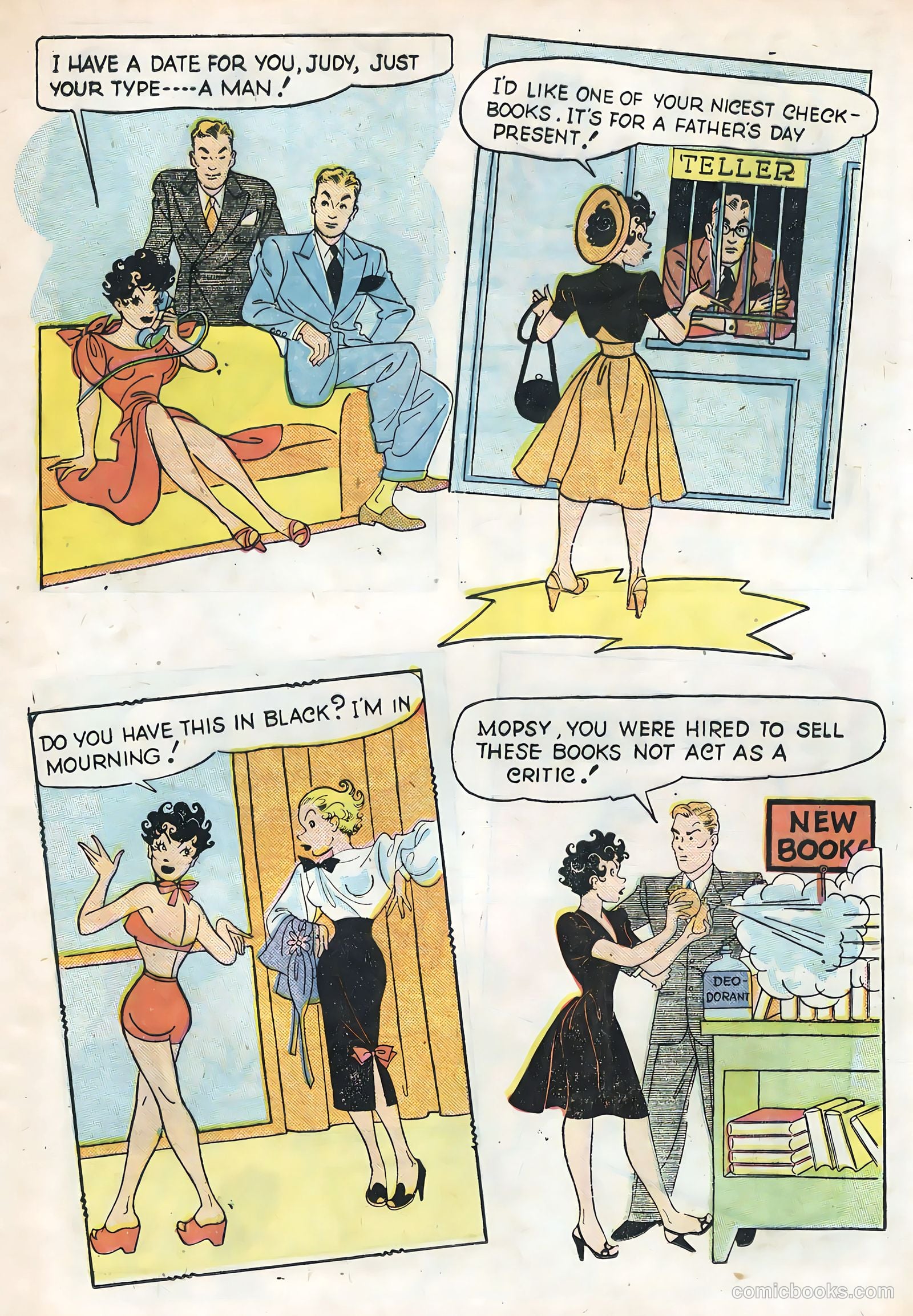 TV Teens #10 (1955) — page 13 of 36