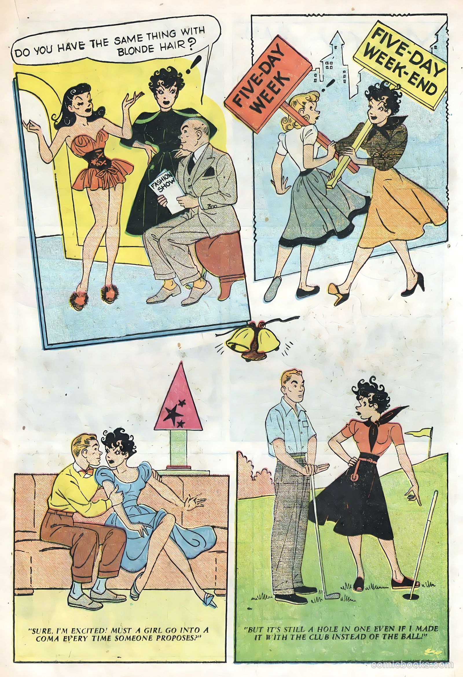 TV Teens #10 (1955) — page 17 of 36