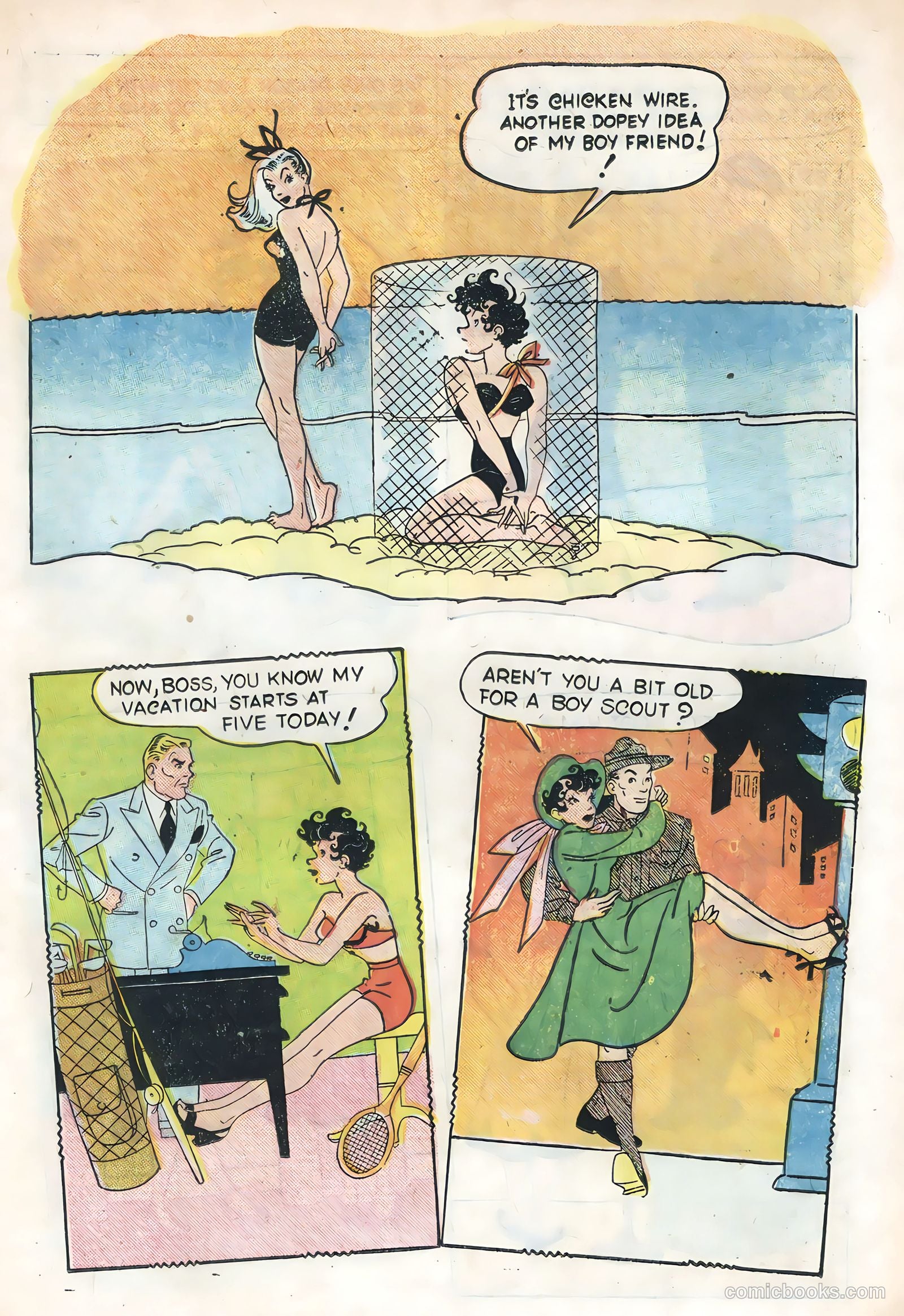 TV Teens #10 (1955) — page 19 of 36