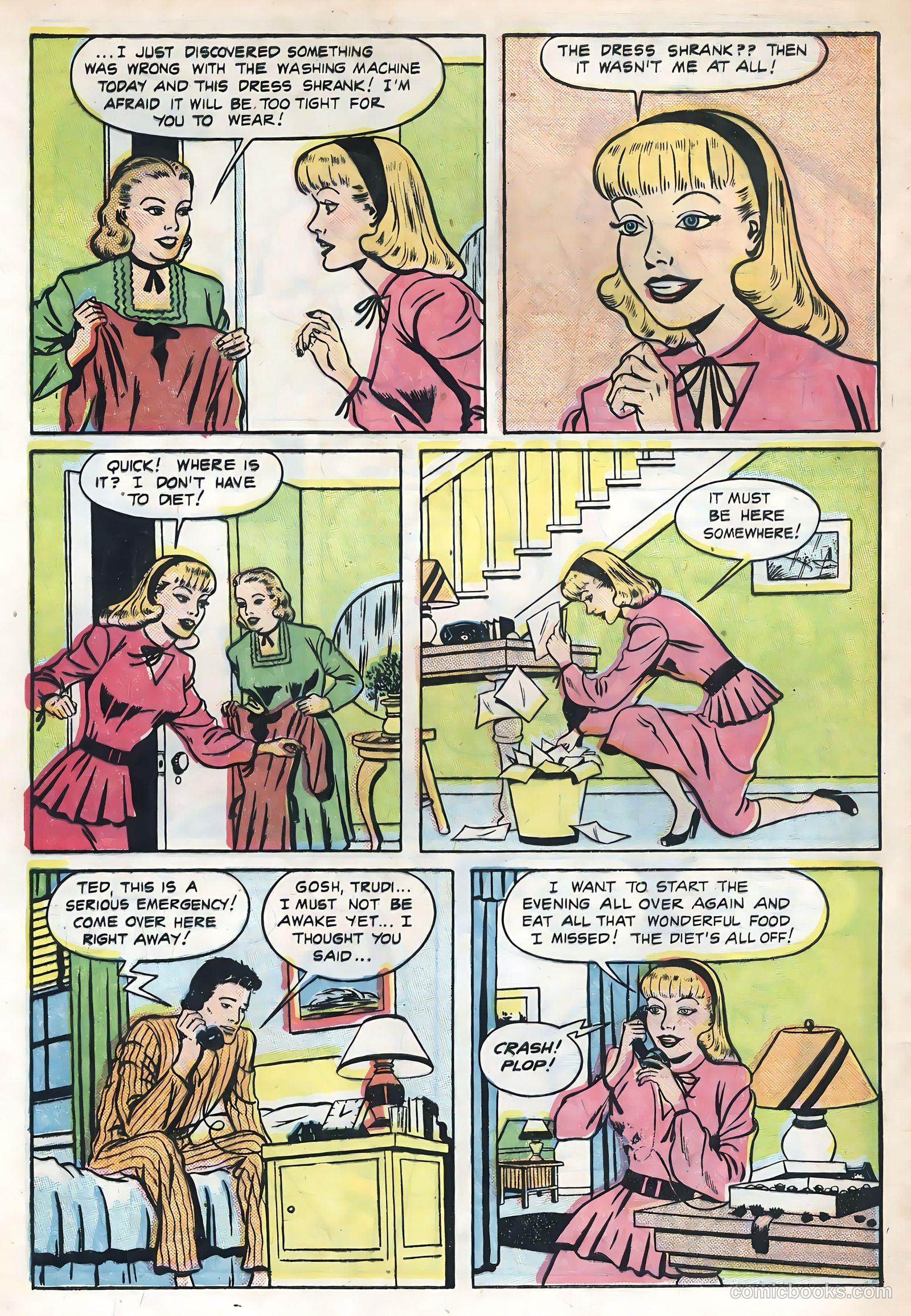 TV Teens #10 (1955) — page 32 of 36
