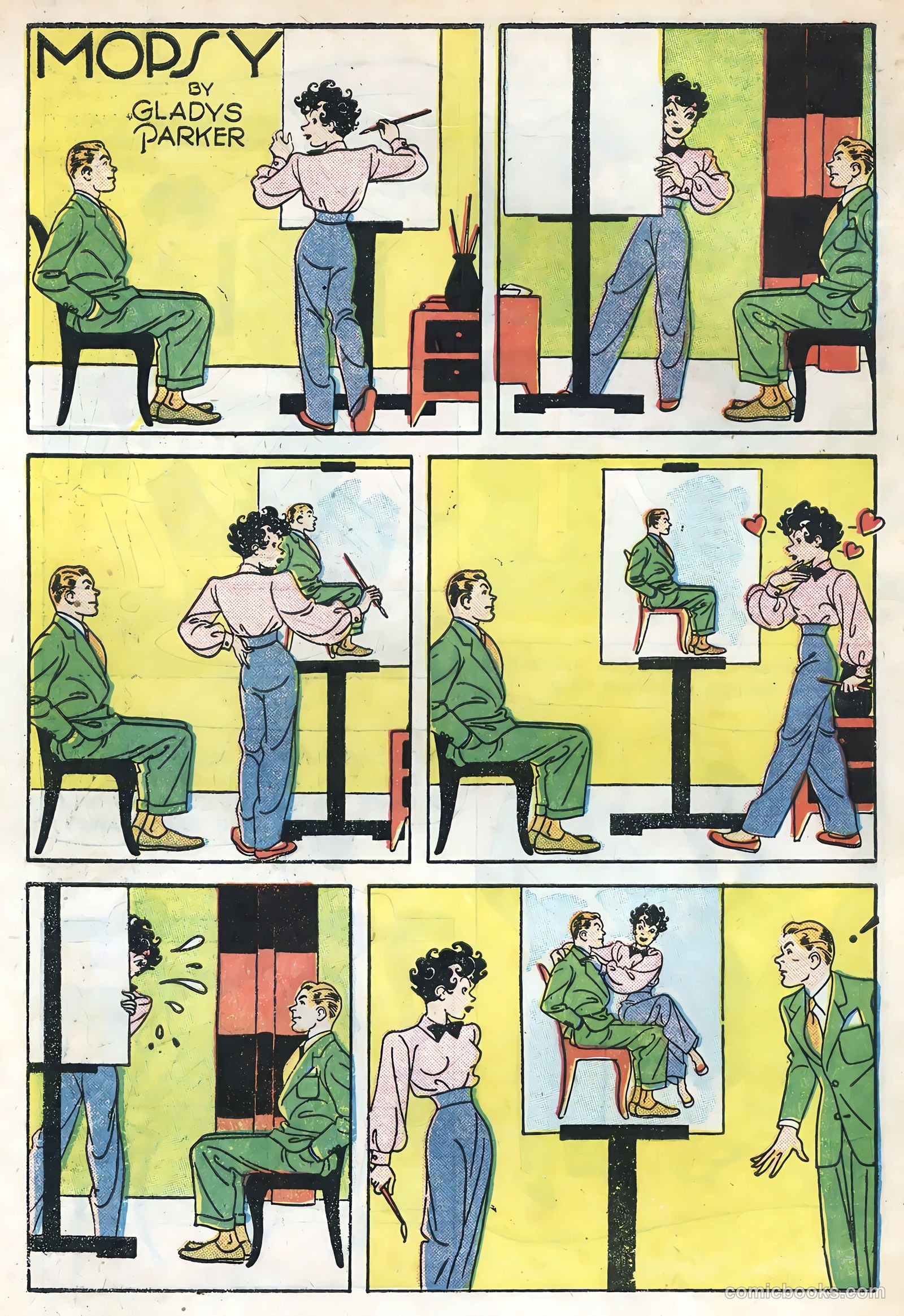 TV Teens #10 (1955) — page 34 of 36