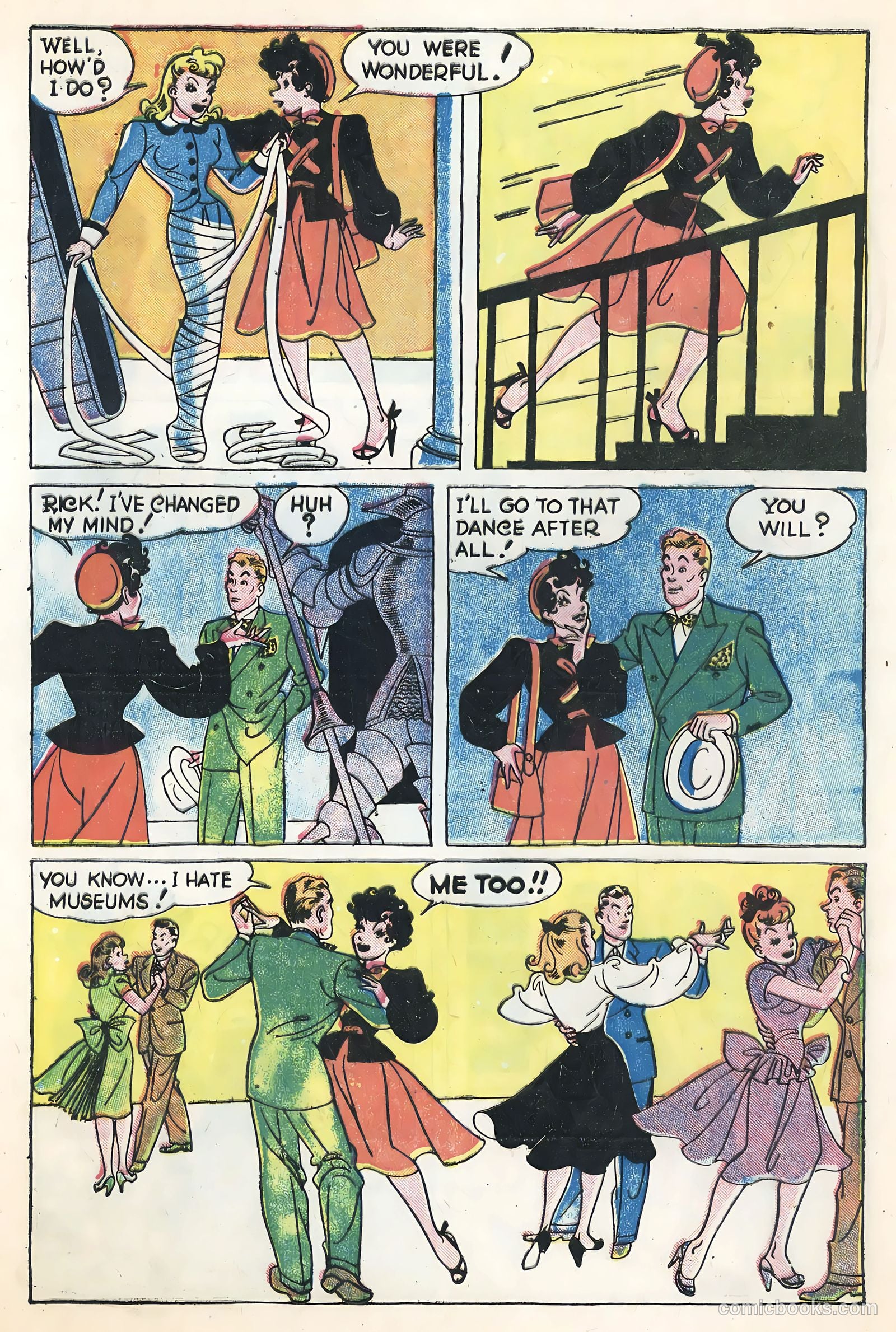 TV Teens #11 (1956) — page 8 of 36