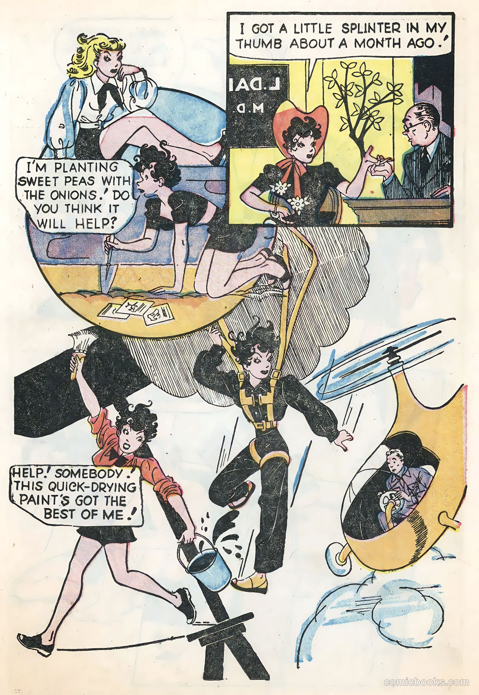 TV Teens #11 (1956) — page 12 of 36