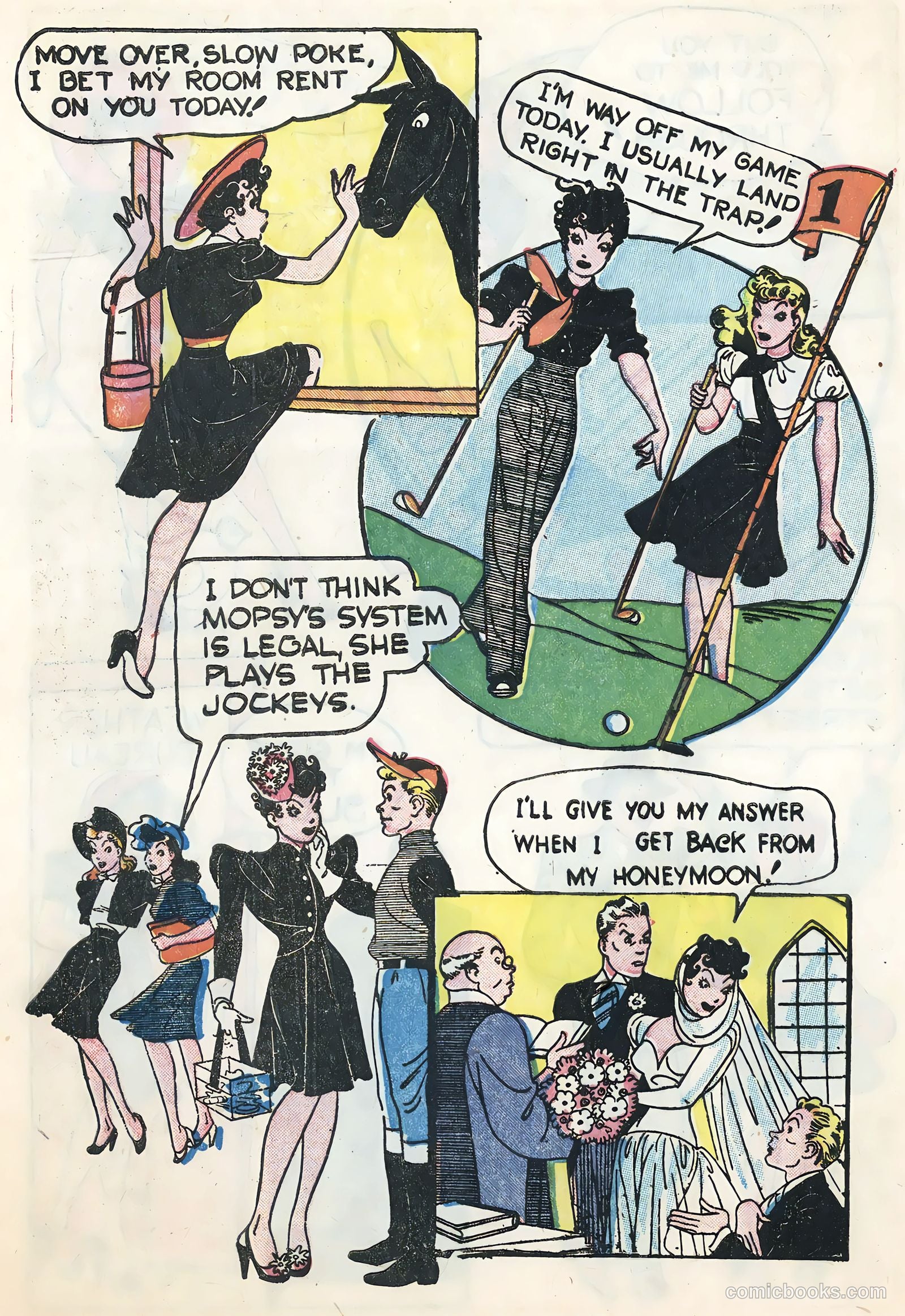 TV Teens #11 (1956) — page 32 of 36