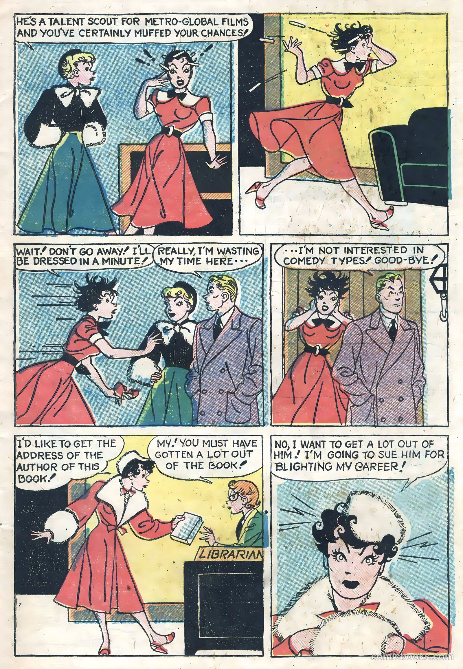 TV Teens #12 (1956) — page 7 of 36