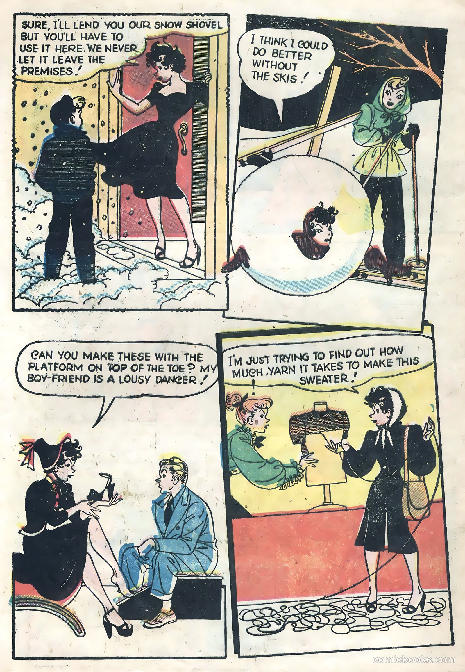 TV Teens #12 (1956) — page 8 of 36
