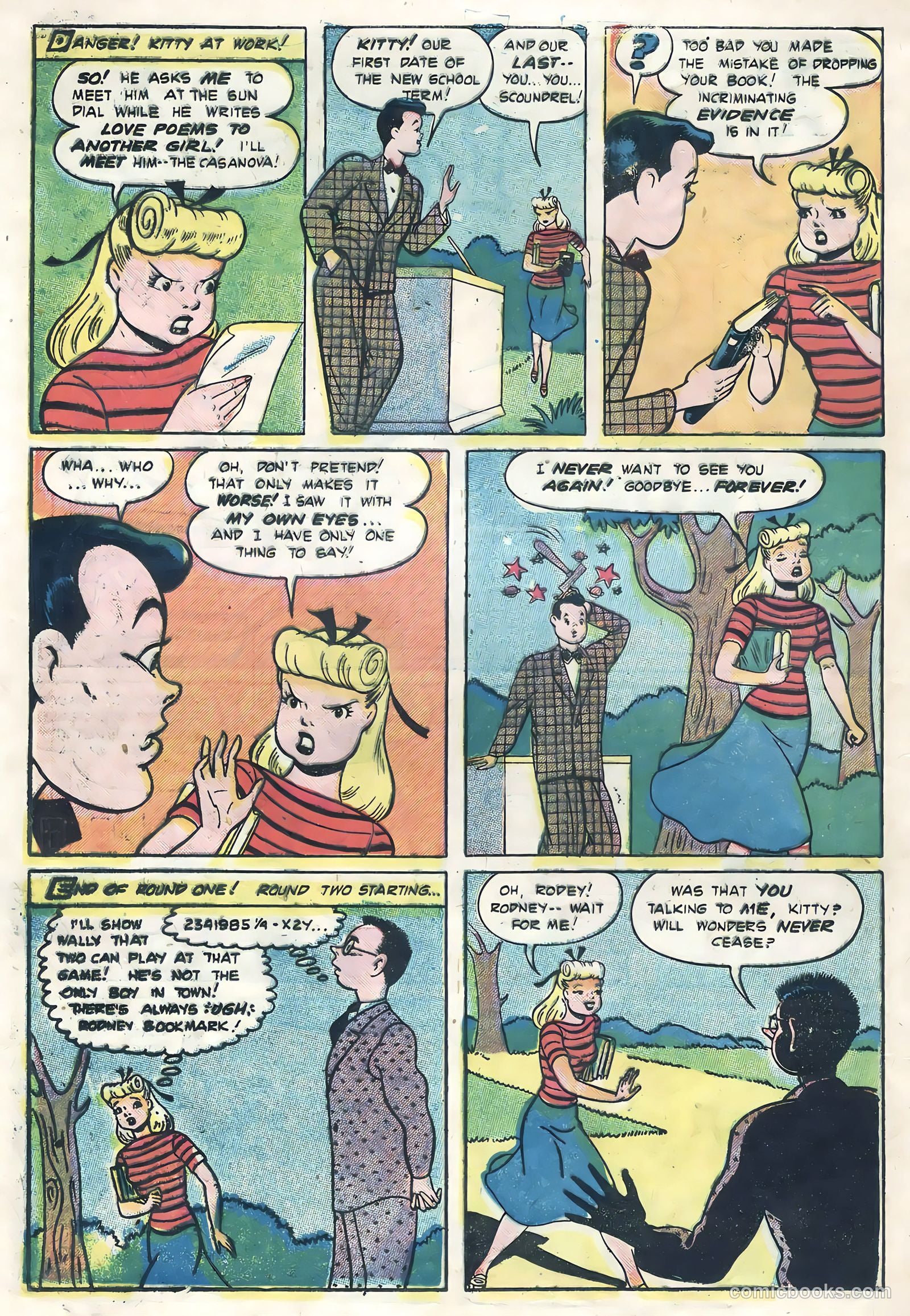 TV Teens #12 (1956) — page 20 of 36