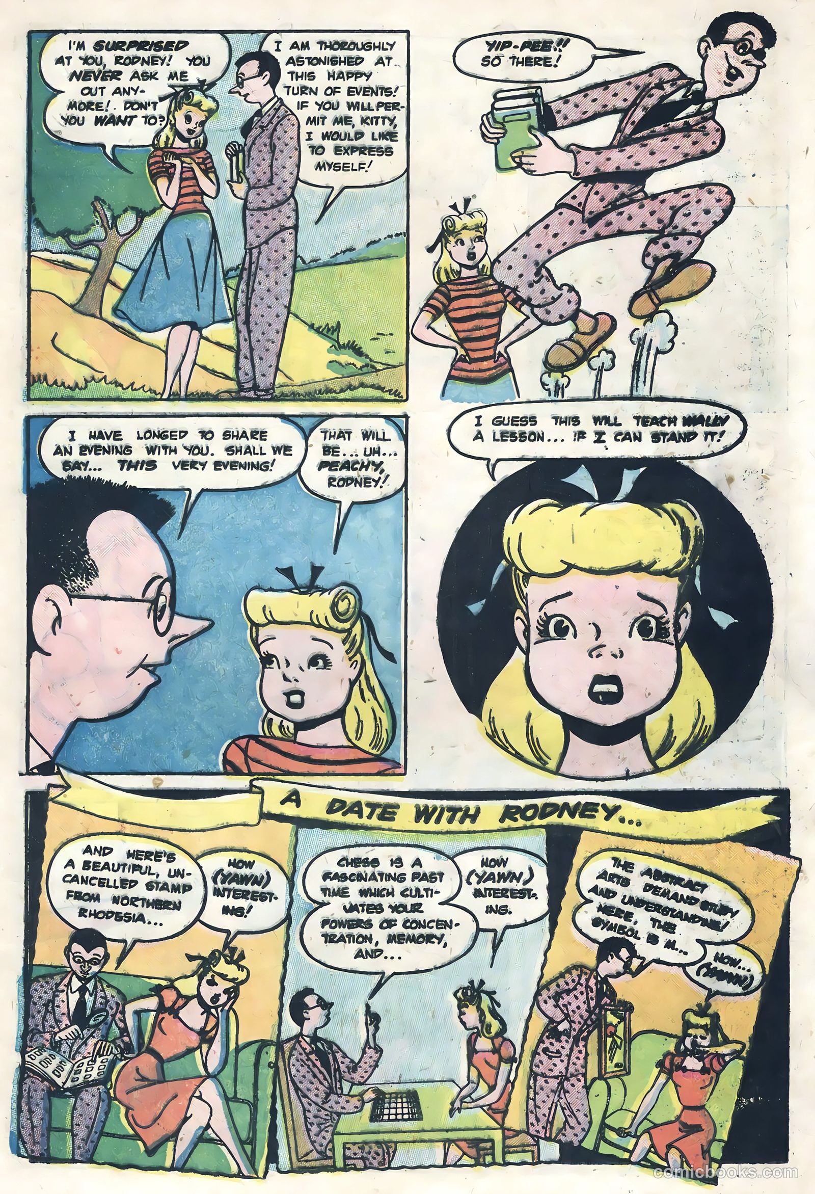 TV Teens #12 (1956) — page 21 of 36