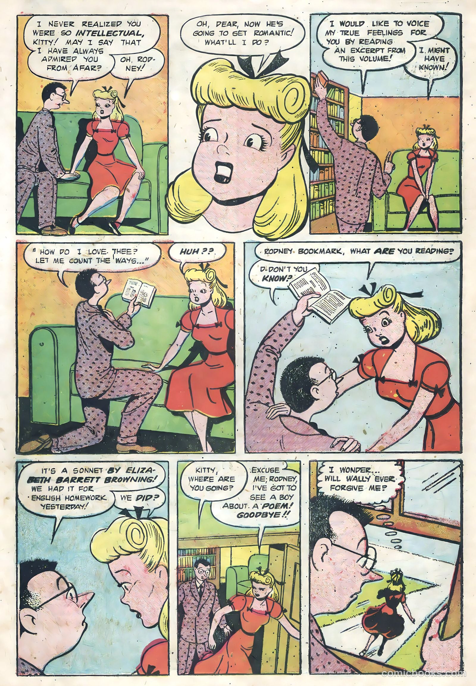 TV Teens #12 (1956) — page 22 of 36