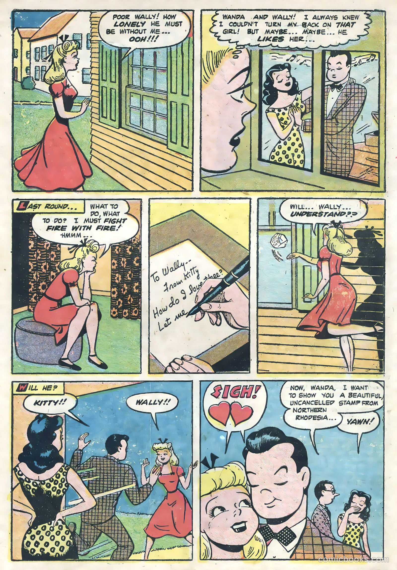 TV Teens #12 (1956) — page 23 of 36