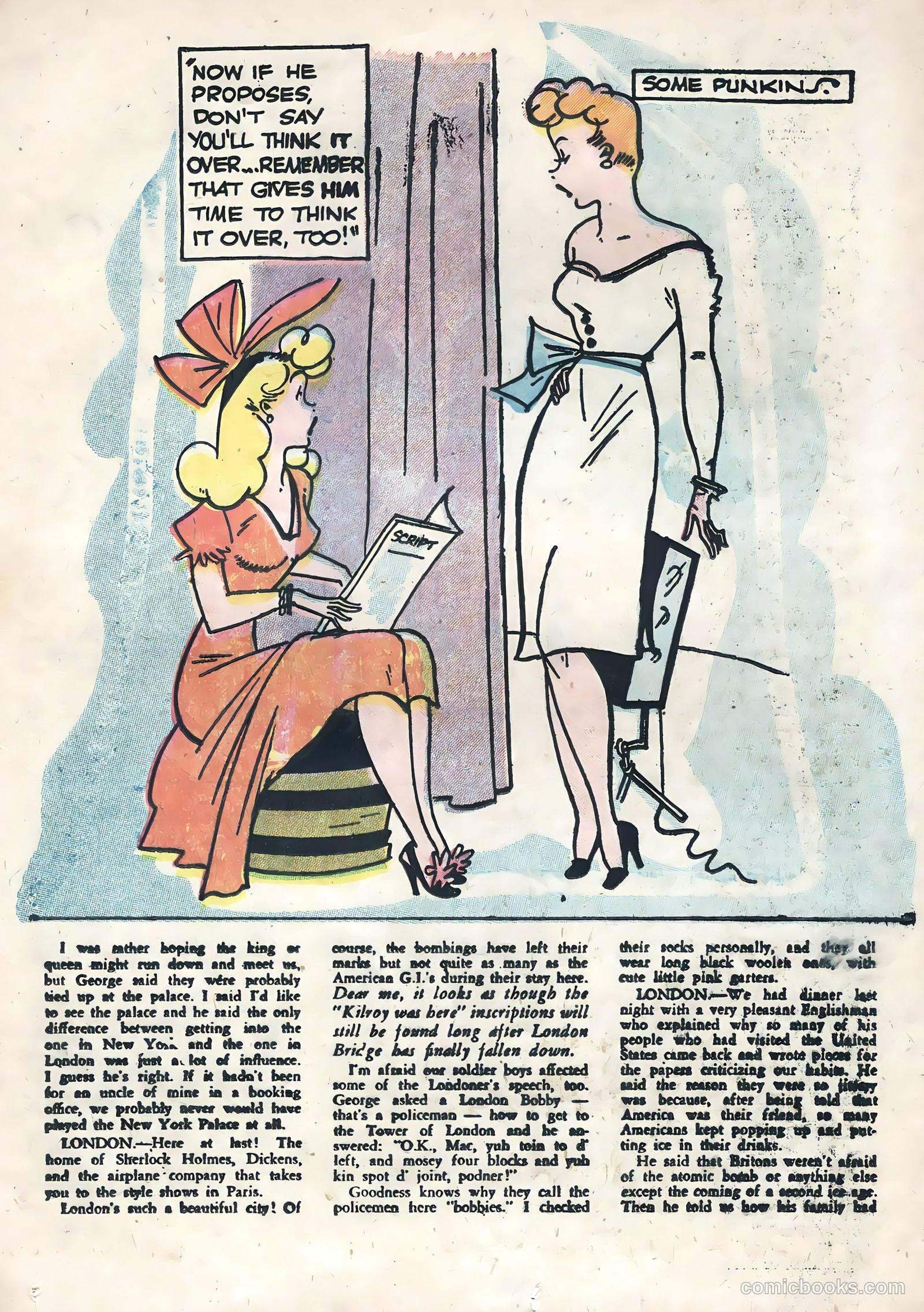 TV Teens #12 (1956) — page 25 of 36