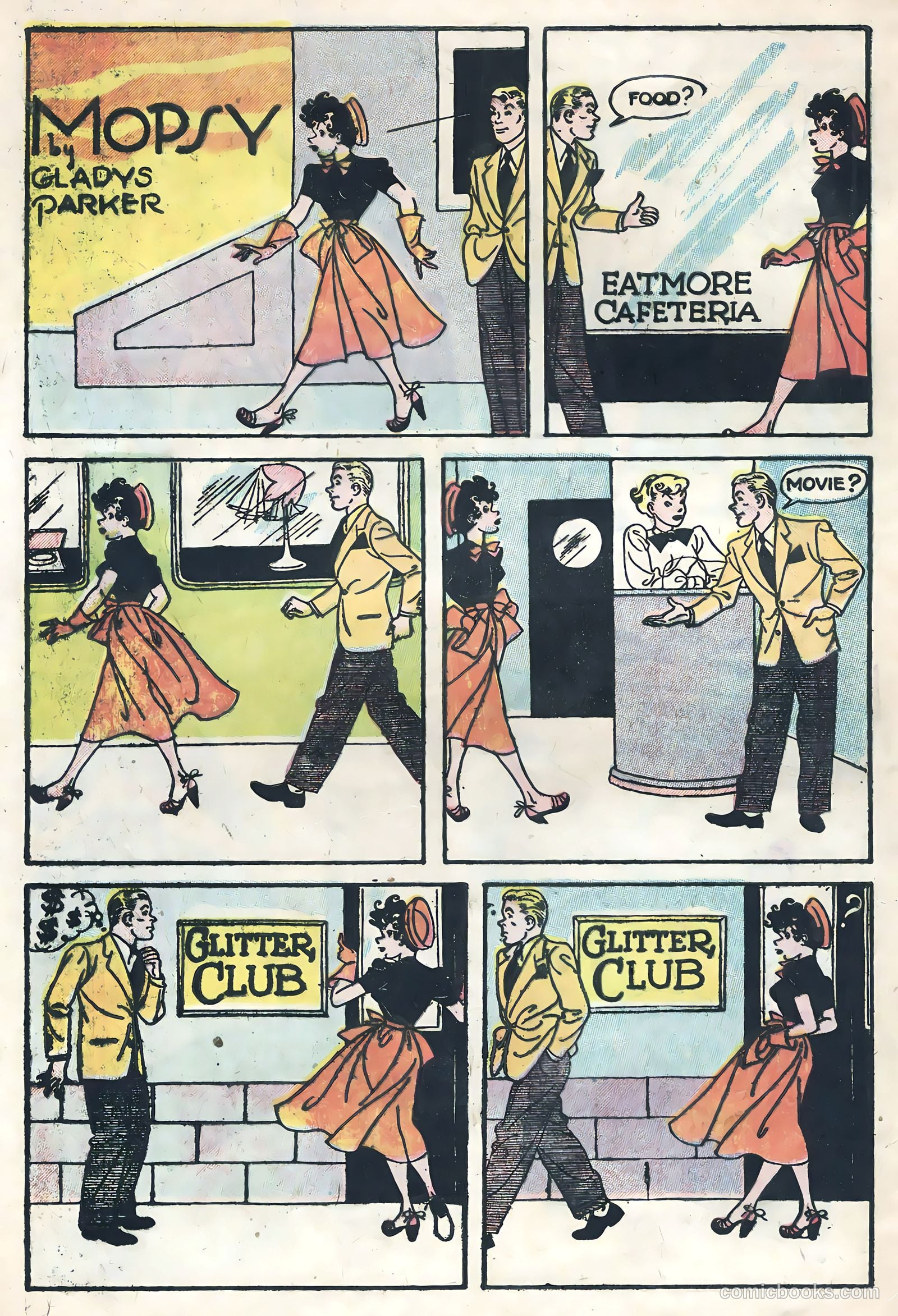 TV Teens #12 (1956) — page 32 of 36