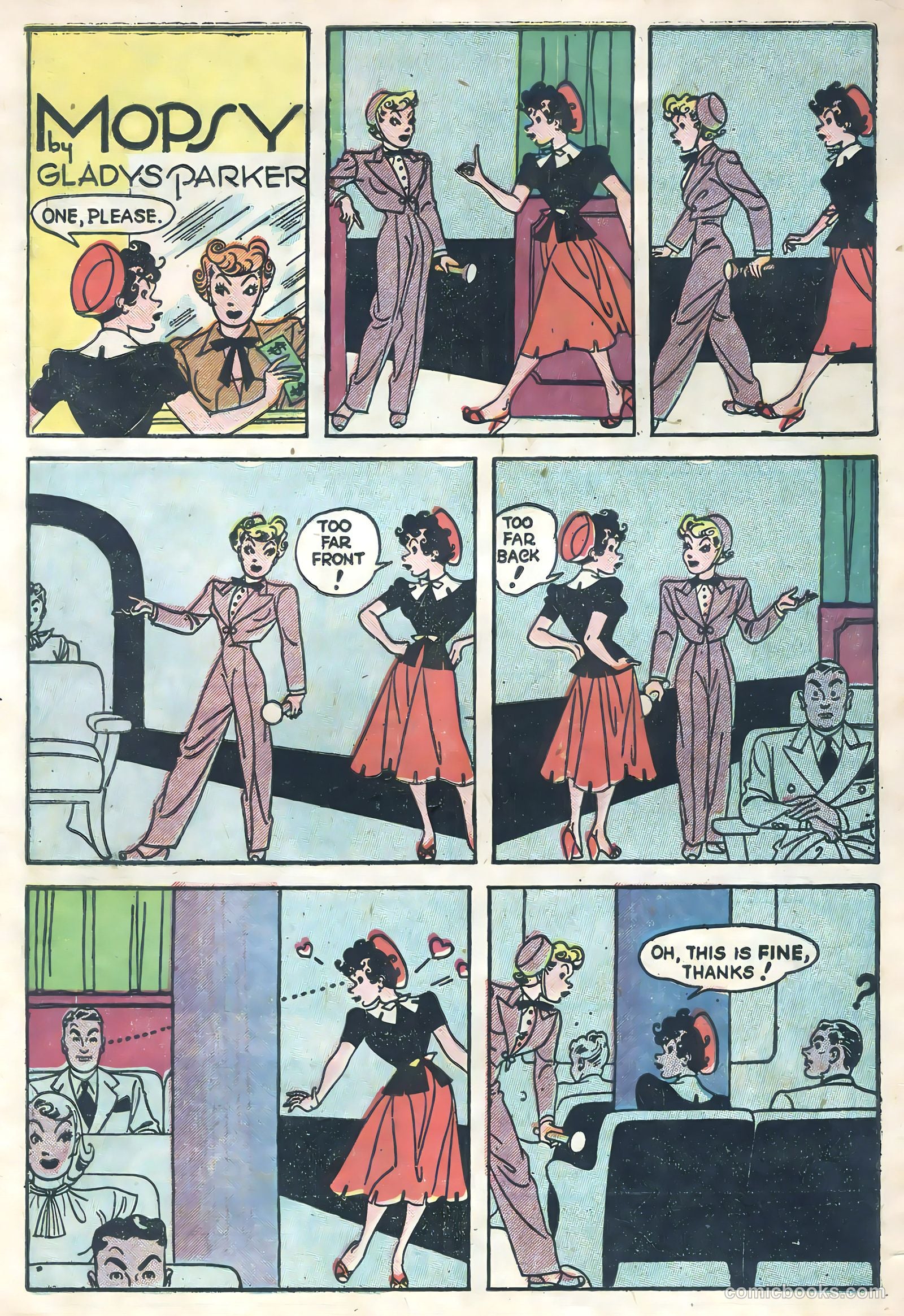 TV Teens #12 (1956) — page 34 of 36