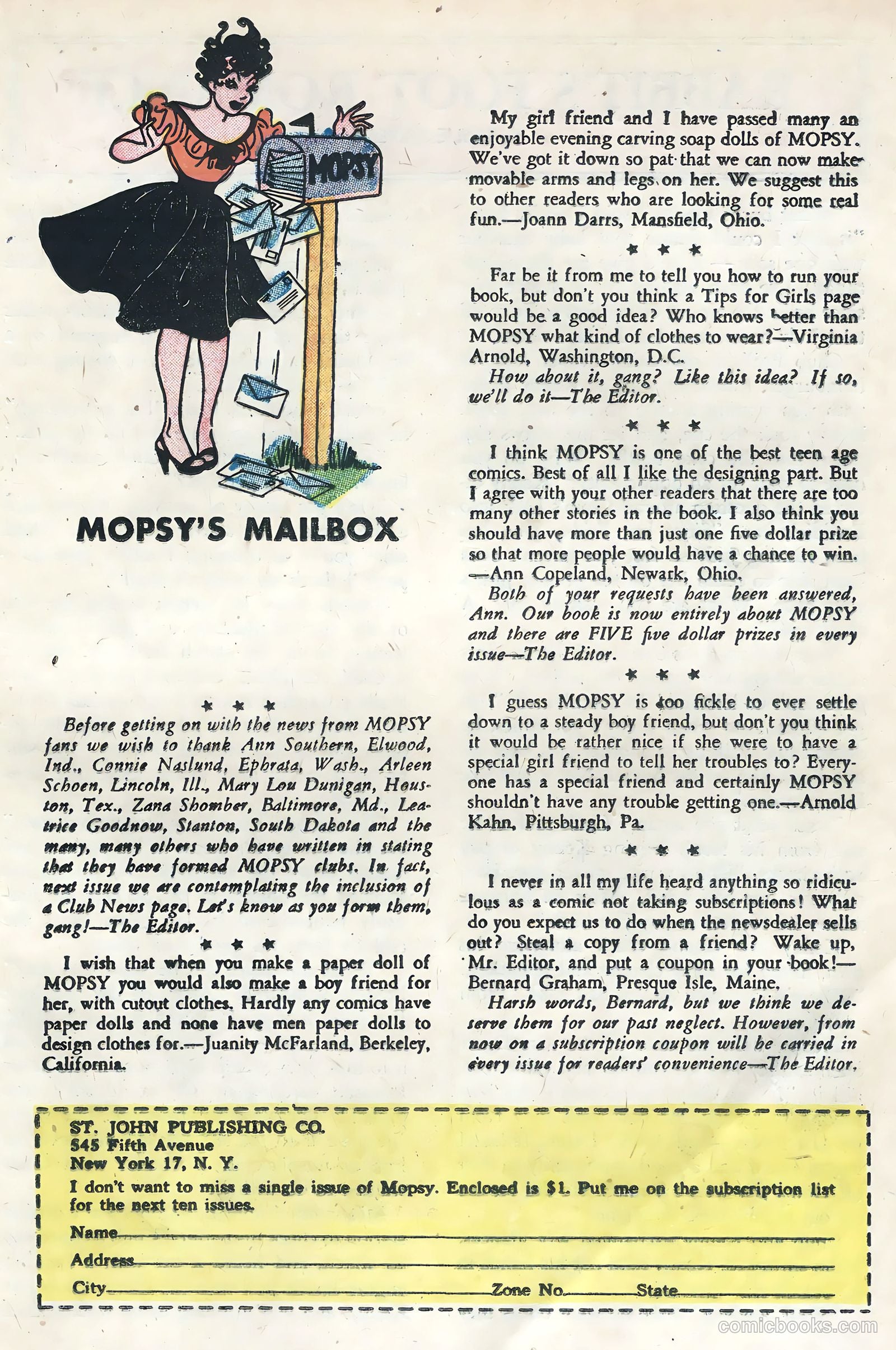 TV Teens #13 (1956) — page 21 of 36