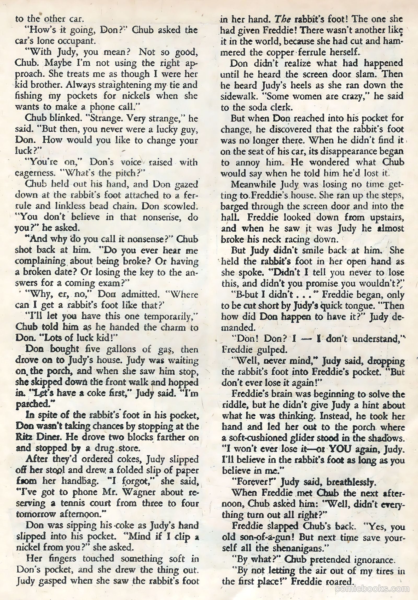 TV Teens #13 (1956) — page 23 of 36