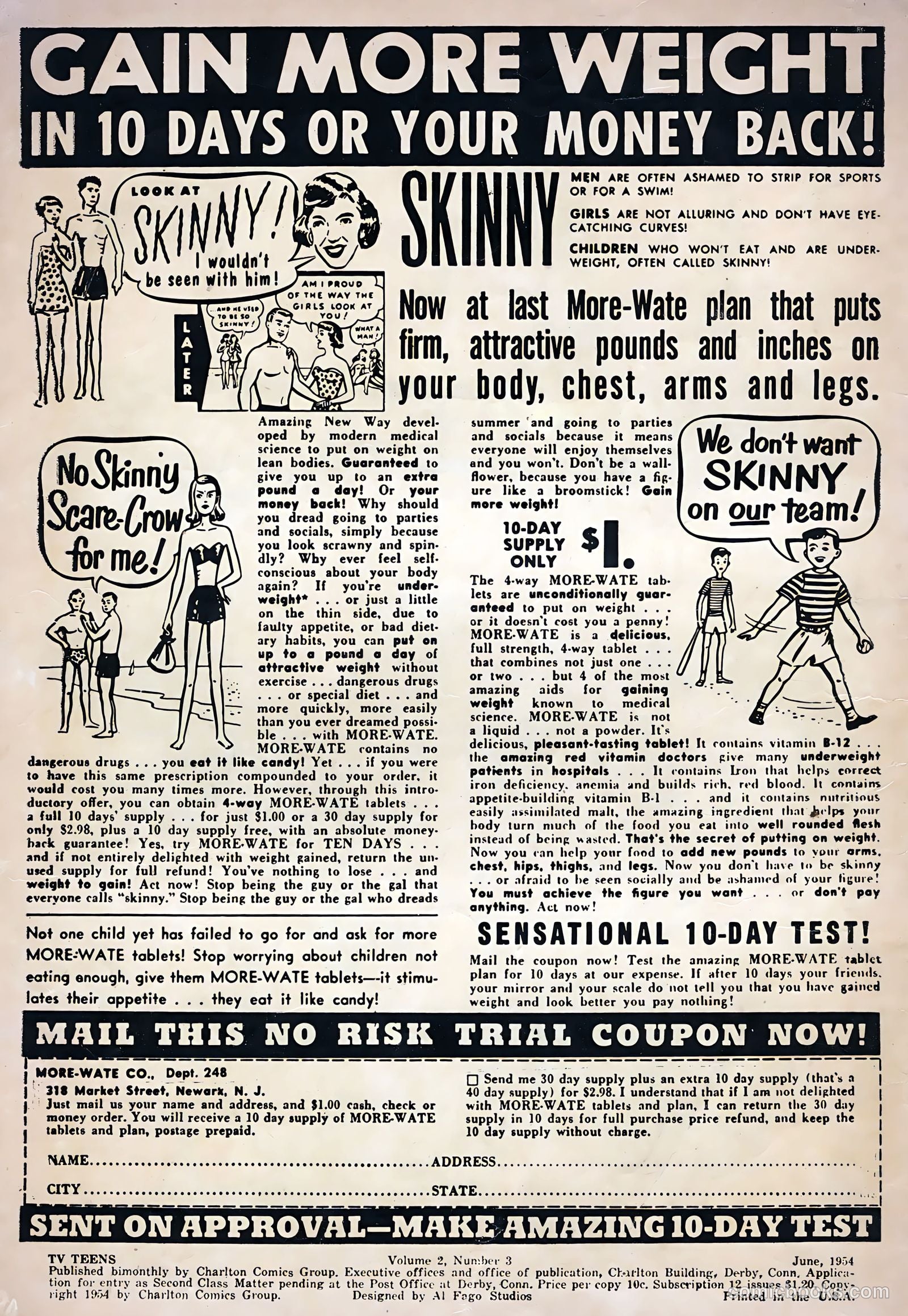 TV Teens #3 (1954) — page 2 of 36