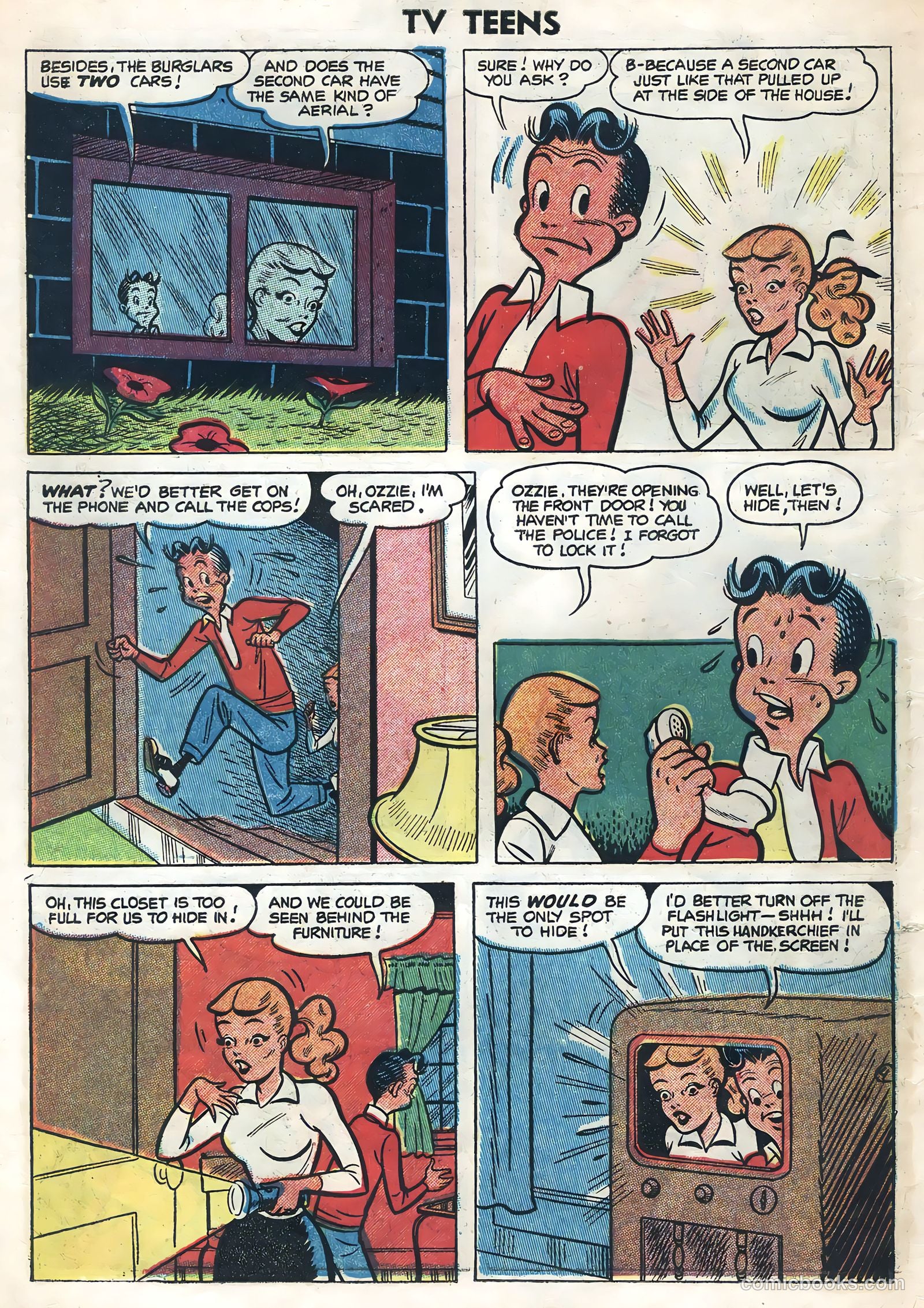 TV Teens #3 (1954) — page 6 of 36