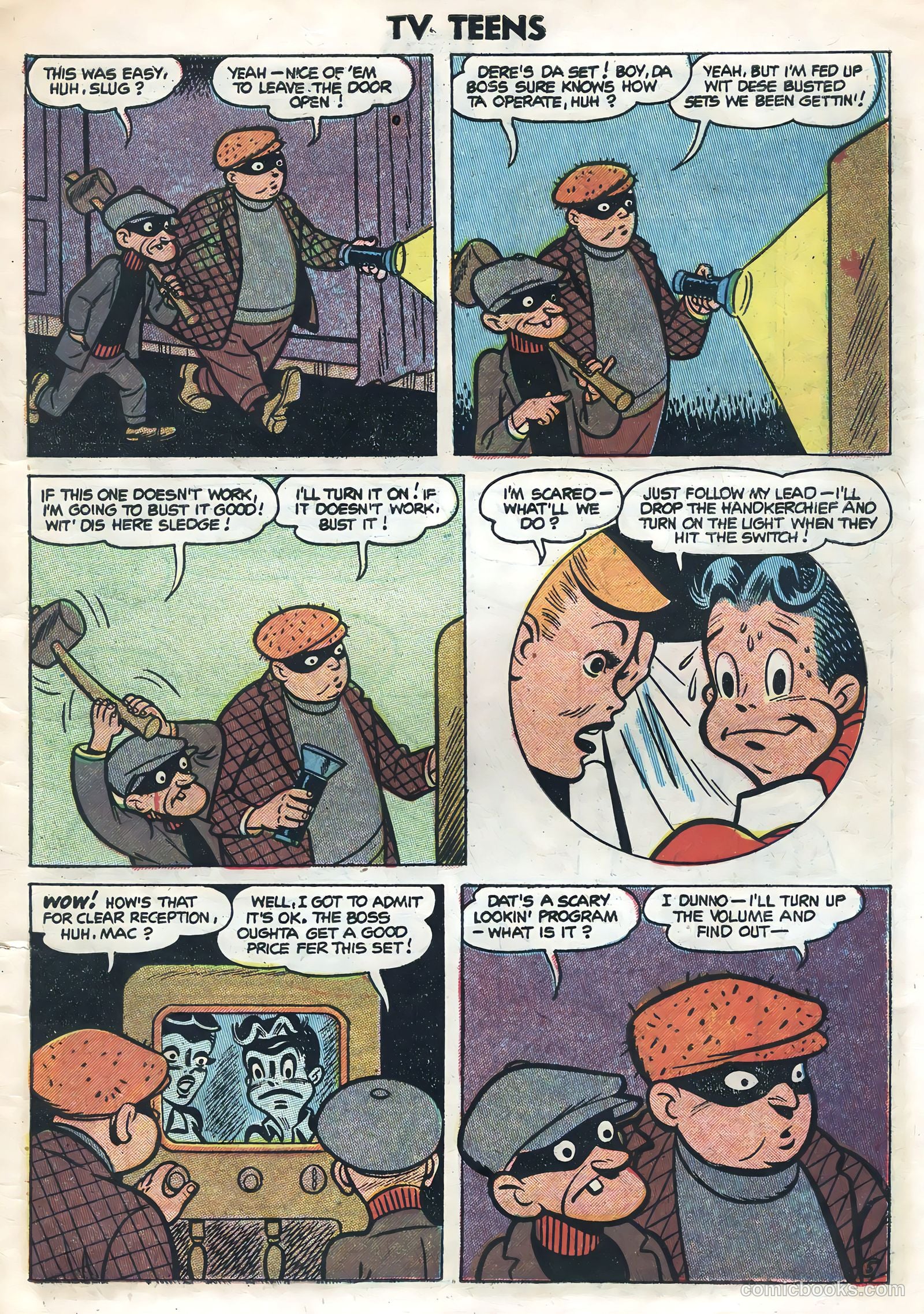 TV Teens #3 (1954) — page 7 of 36
