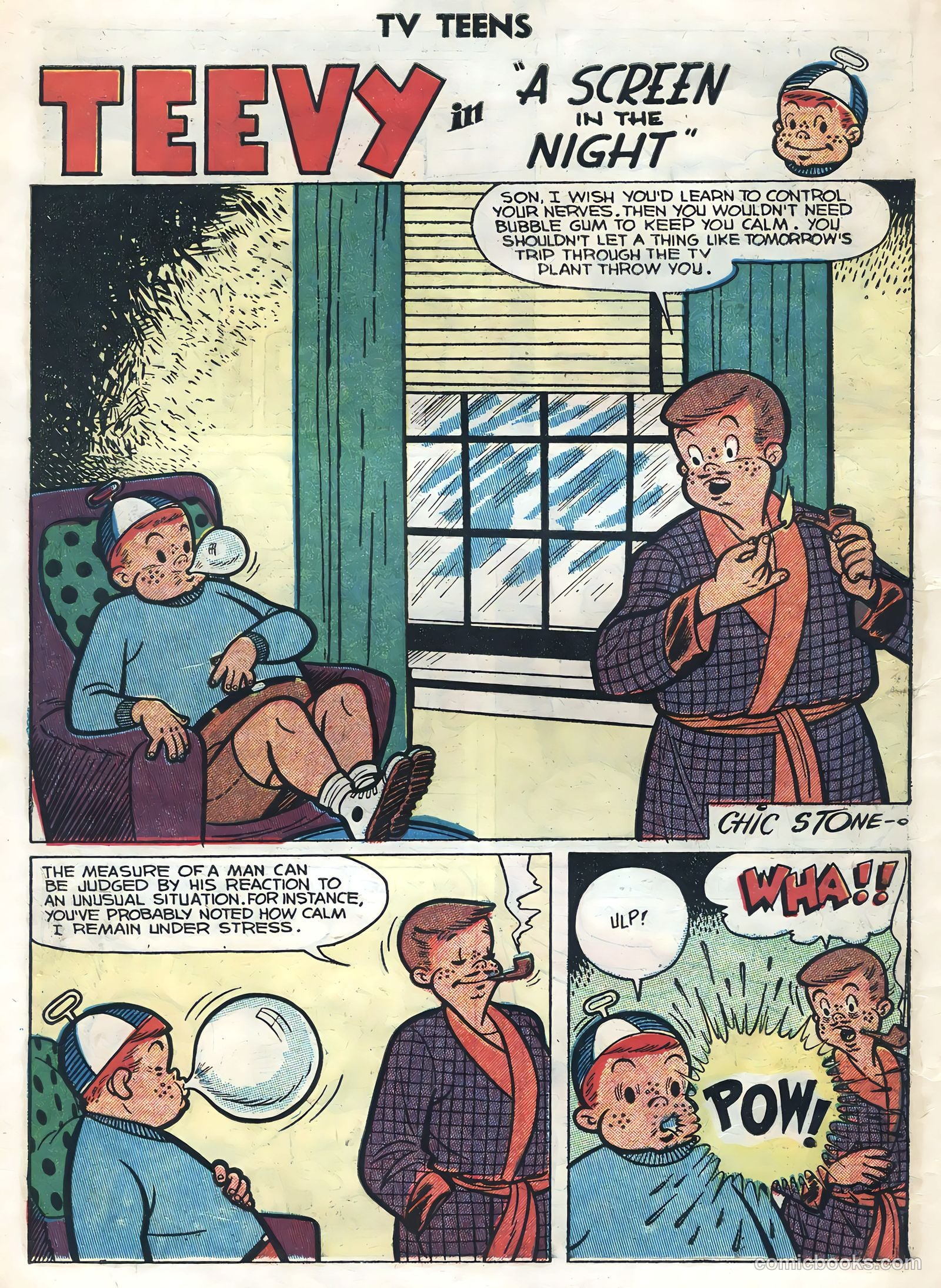 TV Teens #3 (1954) — page 10 of 36