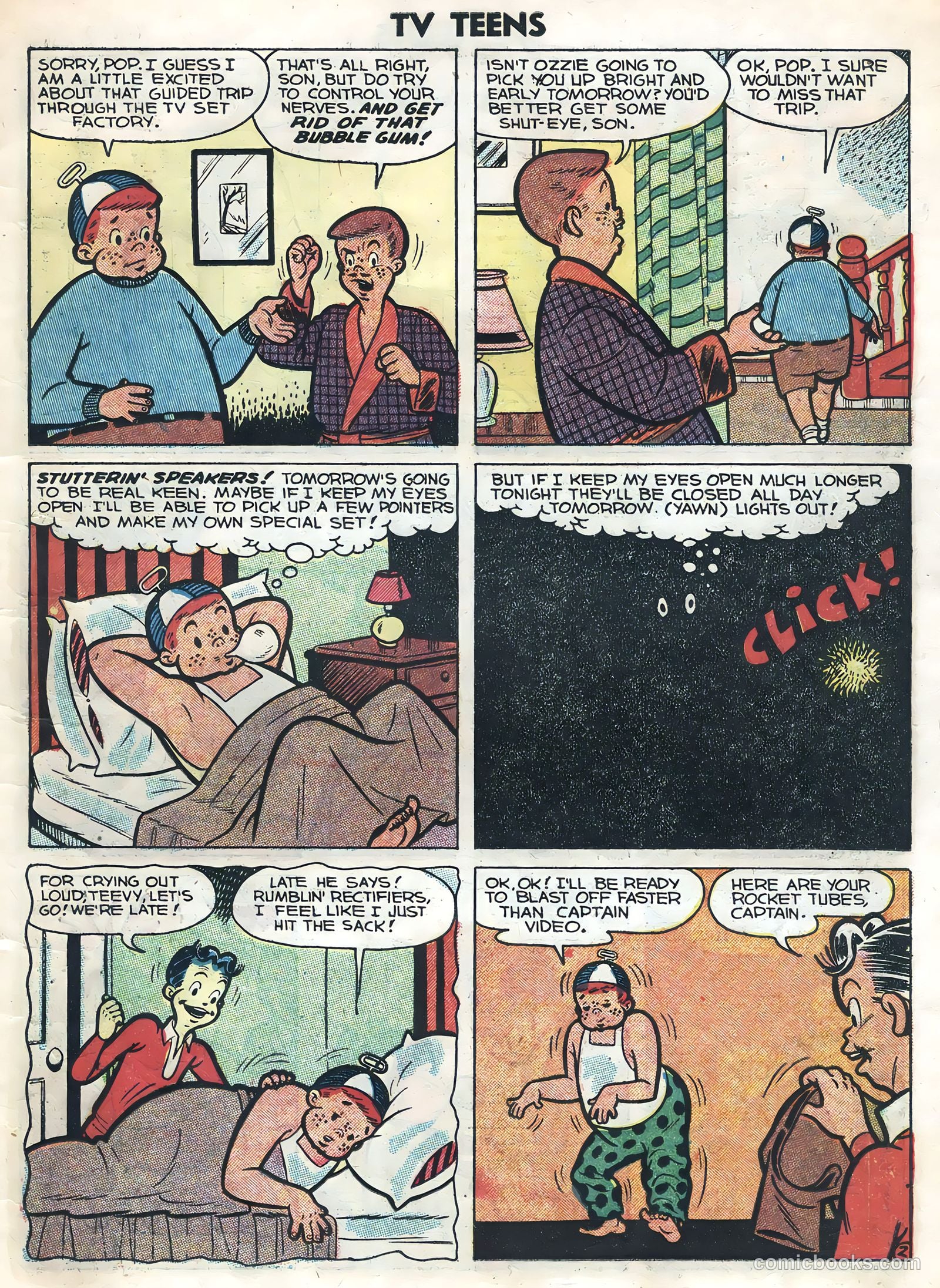 TV Teens #3 (1954) — page 11 of 36
