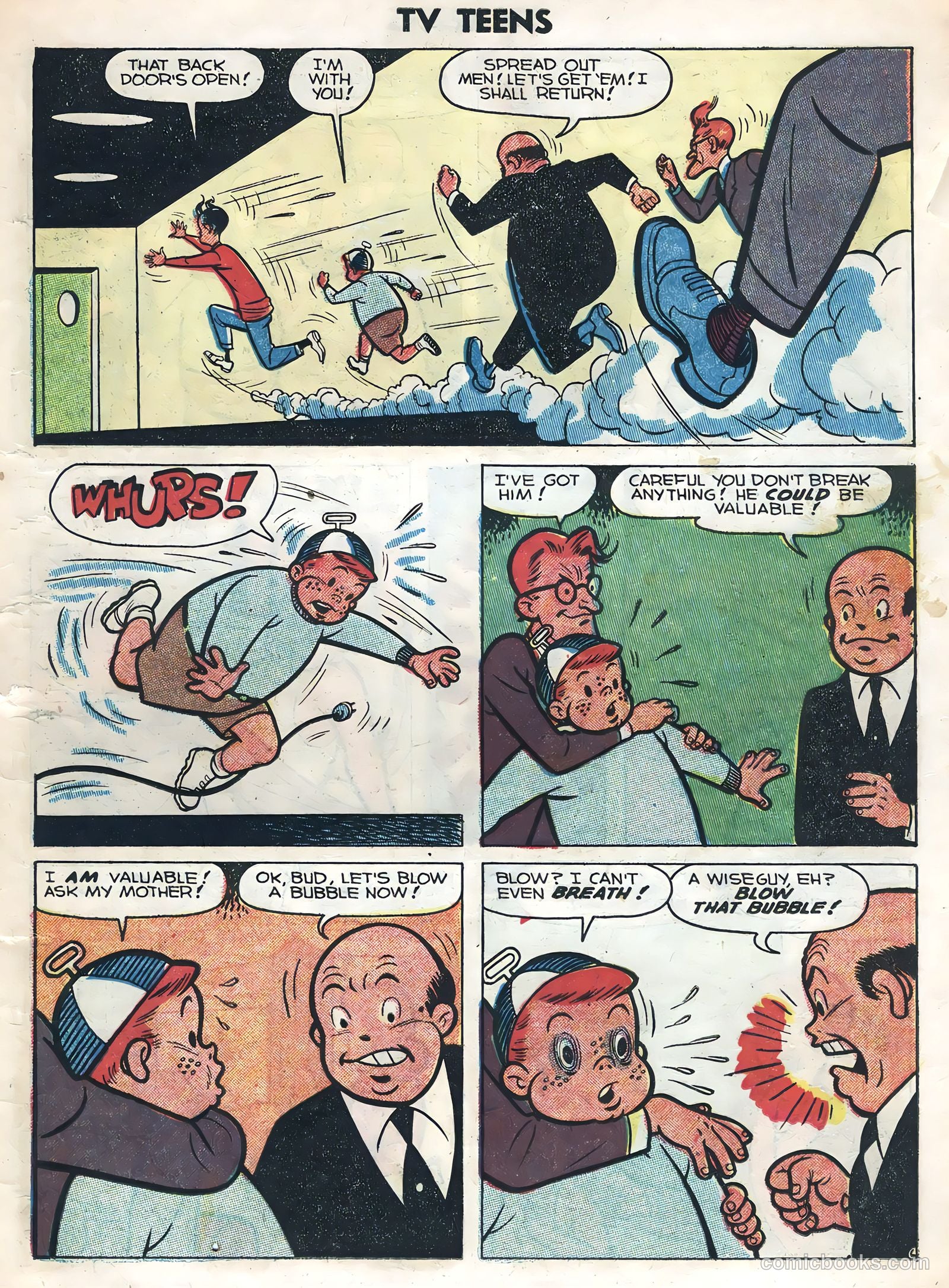 TV Teens #3 (1954) — page 15 of 36
