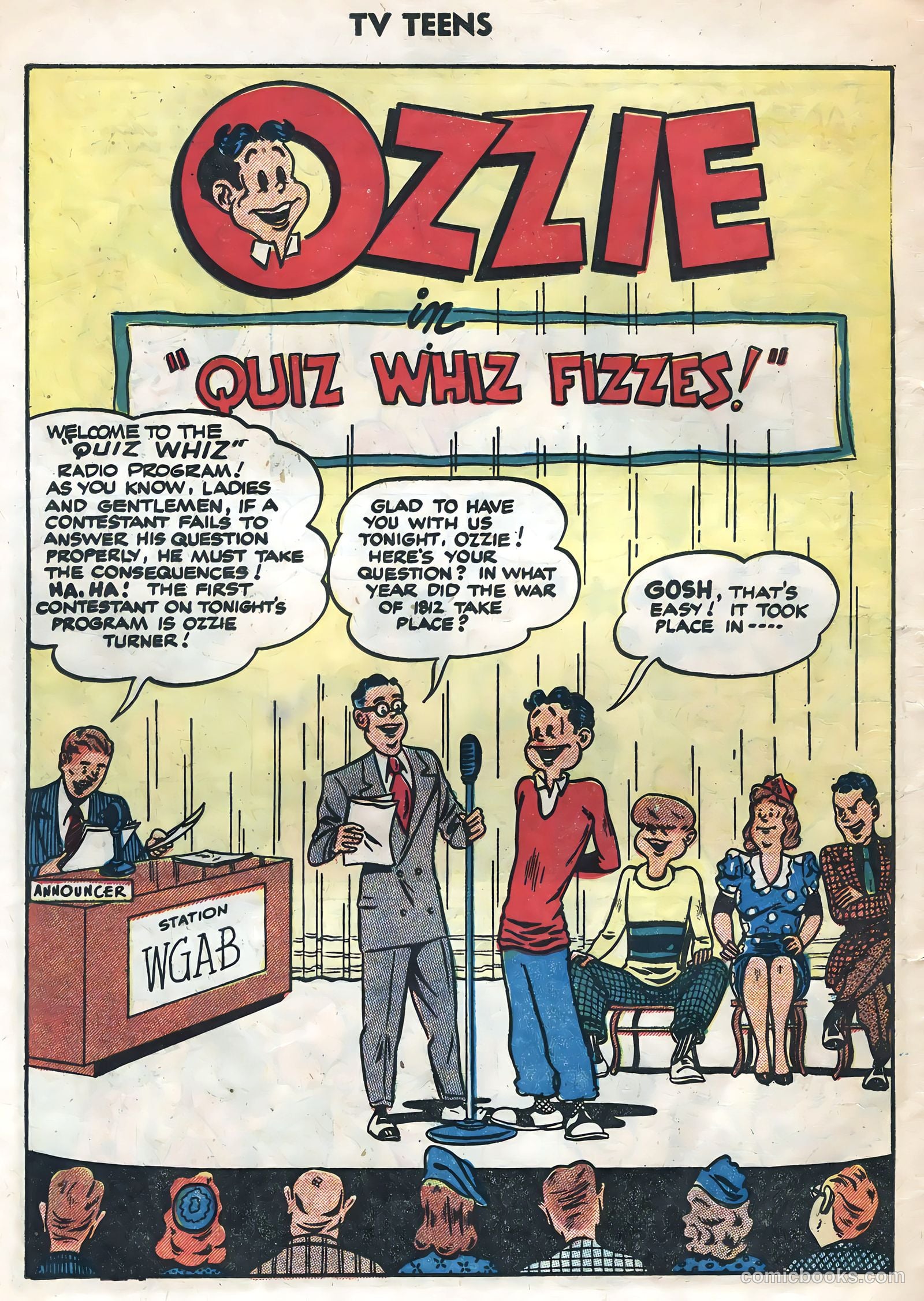 TV Teens #3 (1954) — page 24 of 36