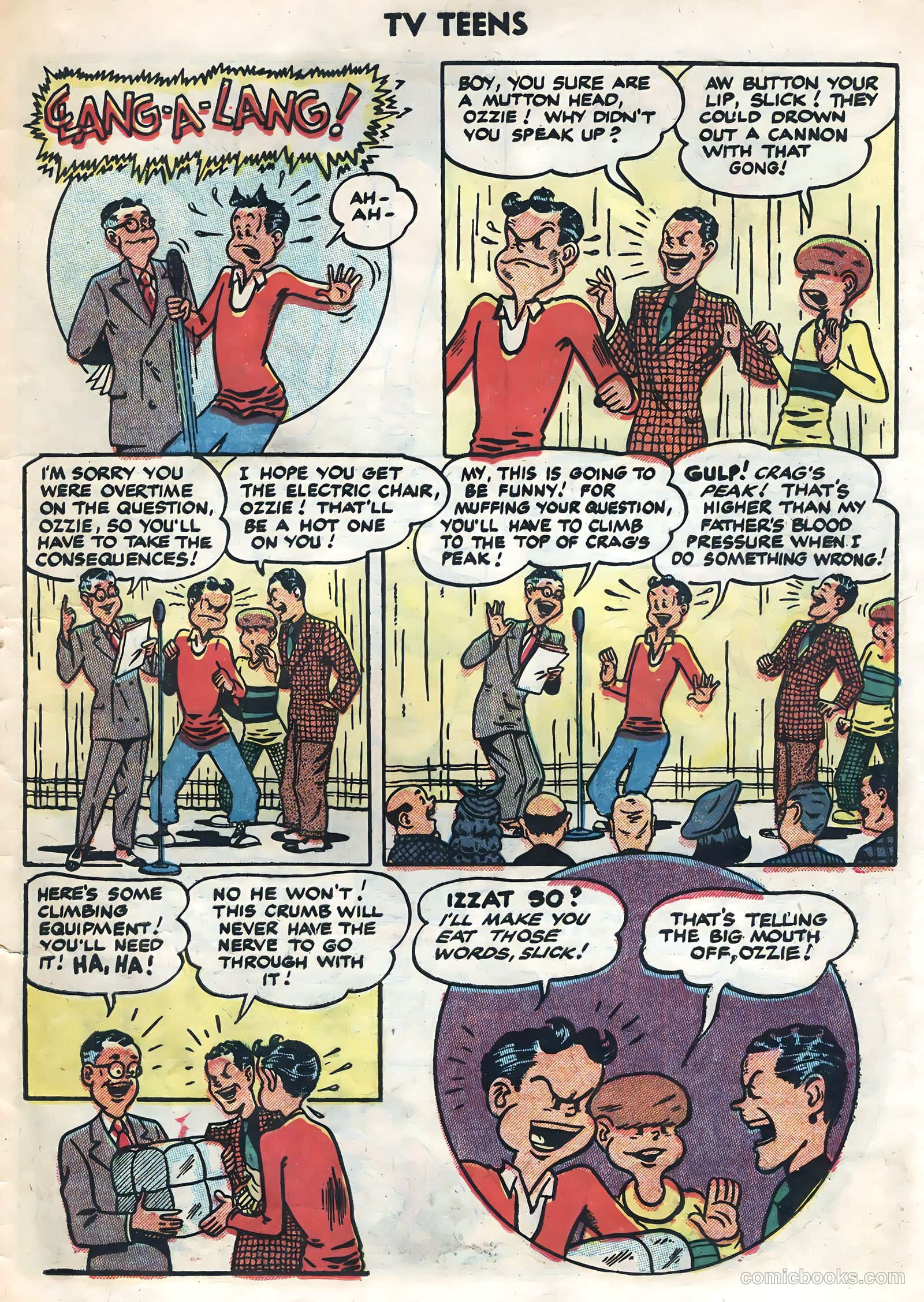 TV Teens #3 (1954) — page 25 of 36
