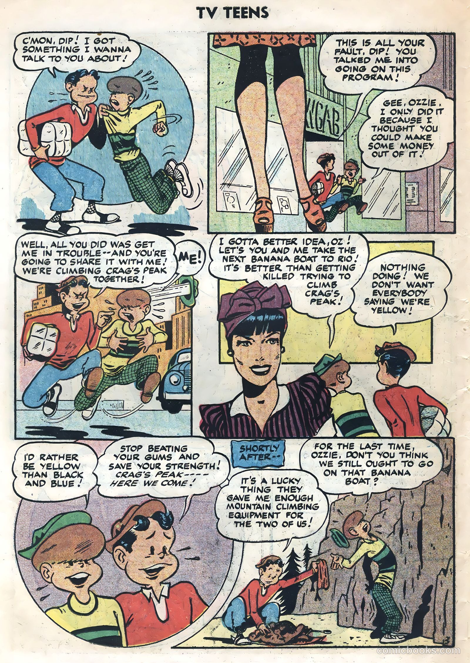 TV Teens #3 (1954) — page 26 of 36