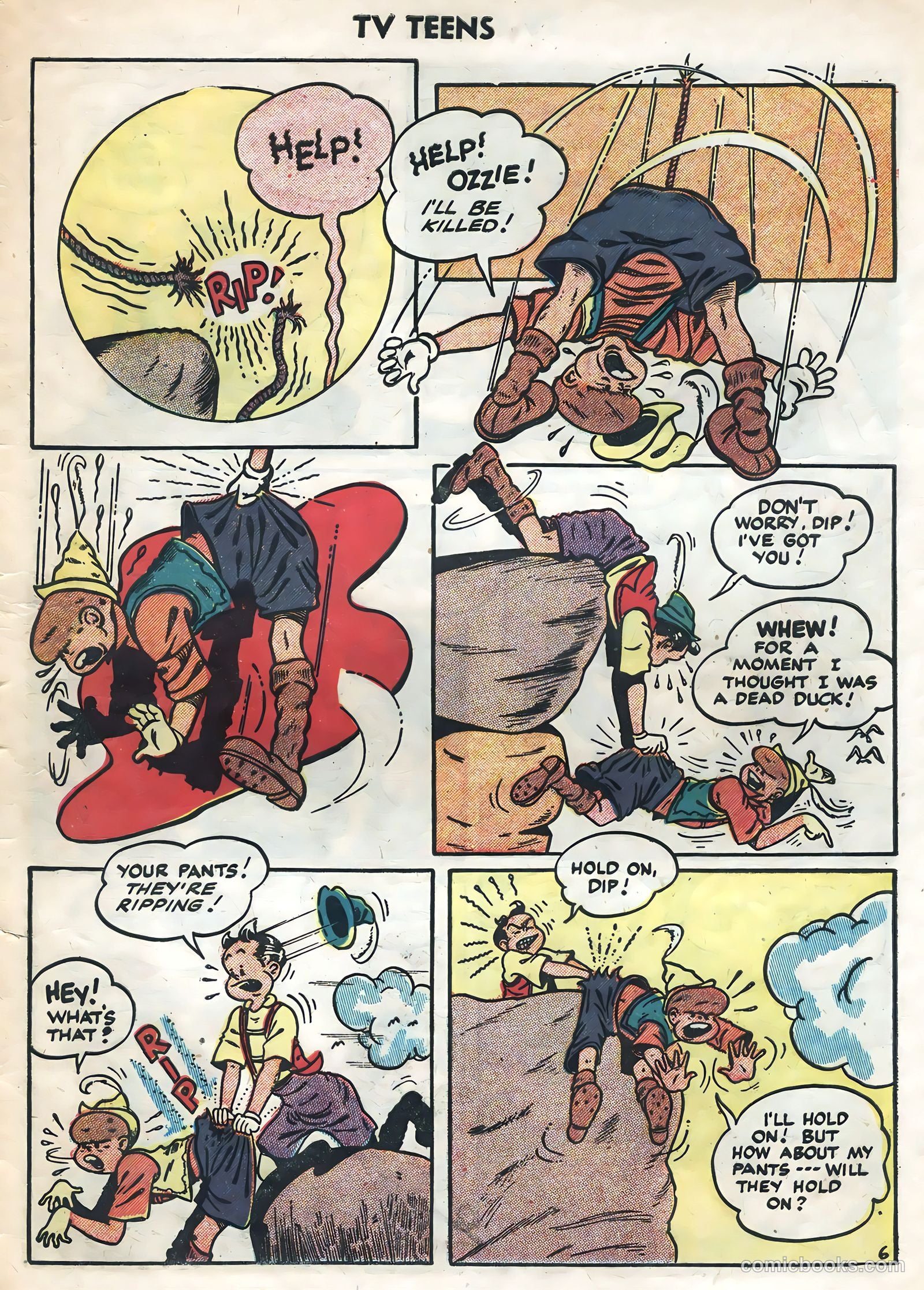 TV Teens #3 (1954) — page 29 of 36