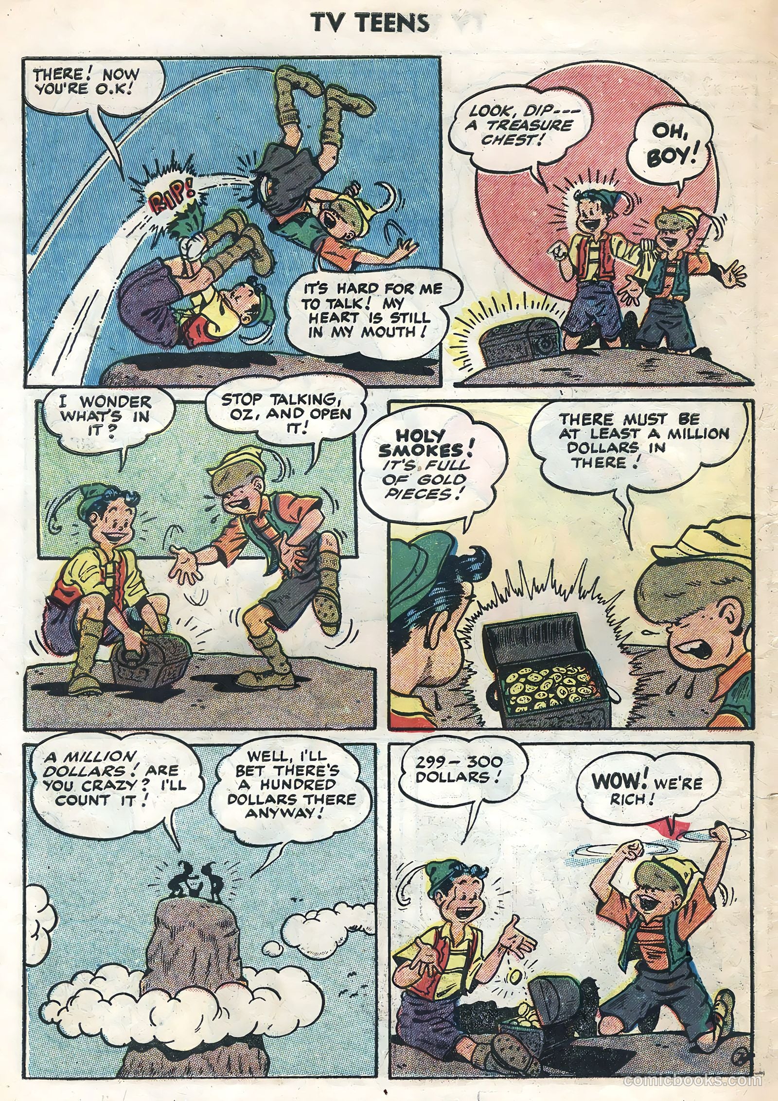 TV Teens #3 (1954) — page 30 of 36