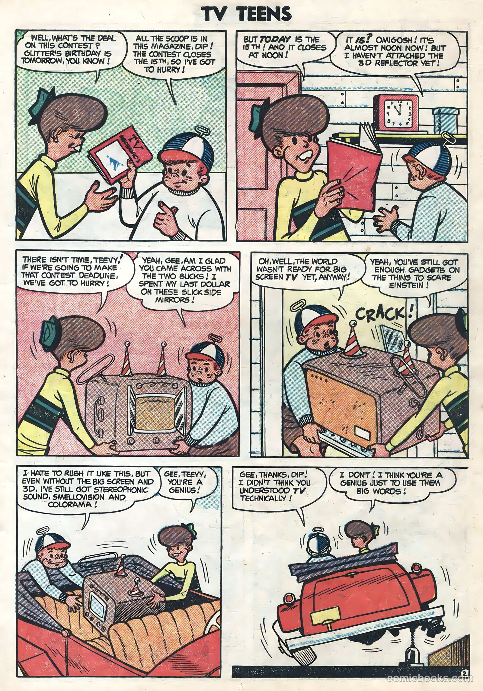 TV Teens #4 (1954) — page 11 of 36