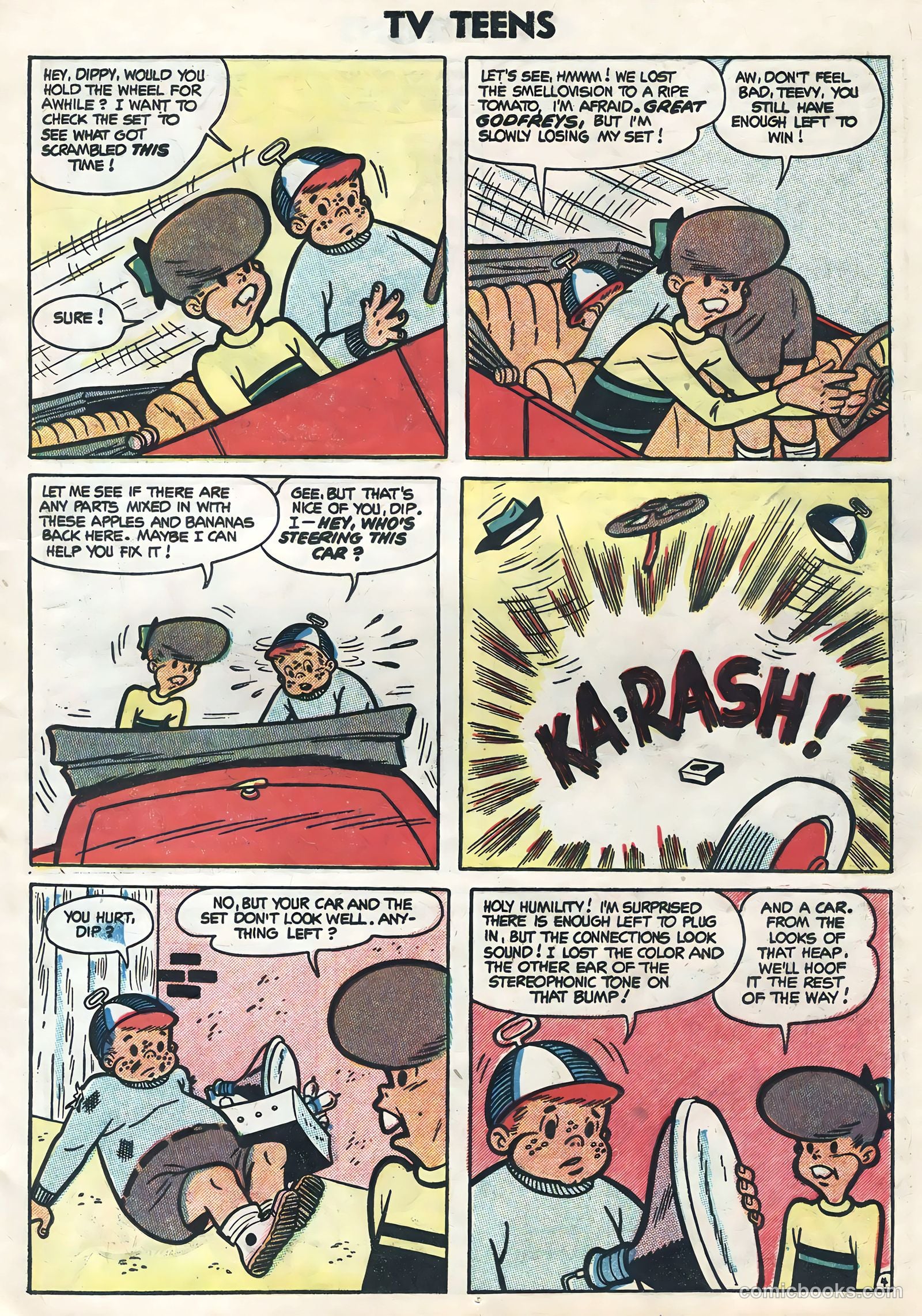 TV Teens #4 (1954) — page 13 of 36